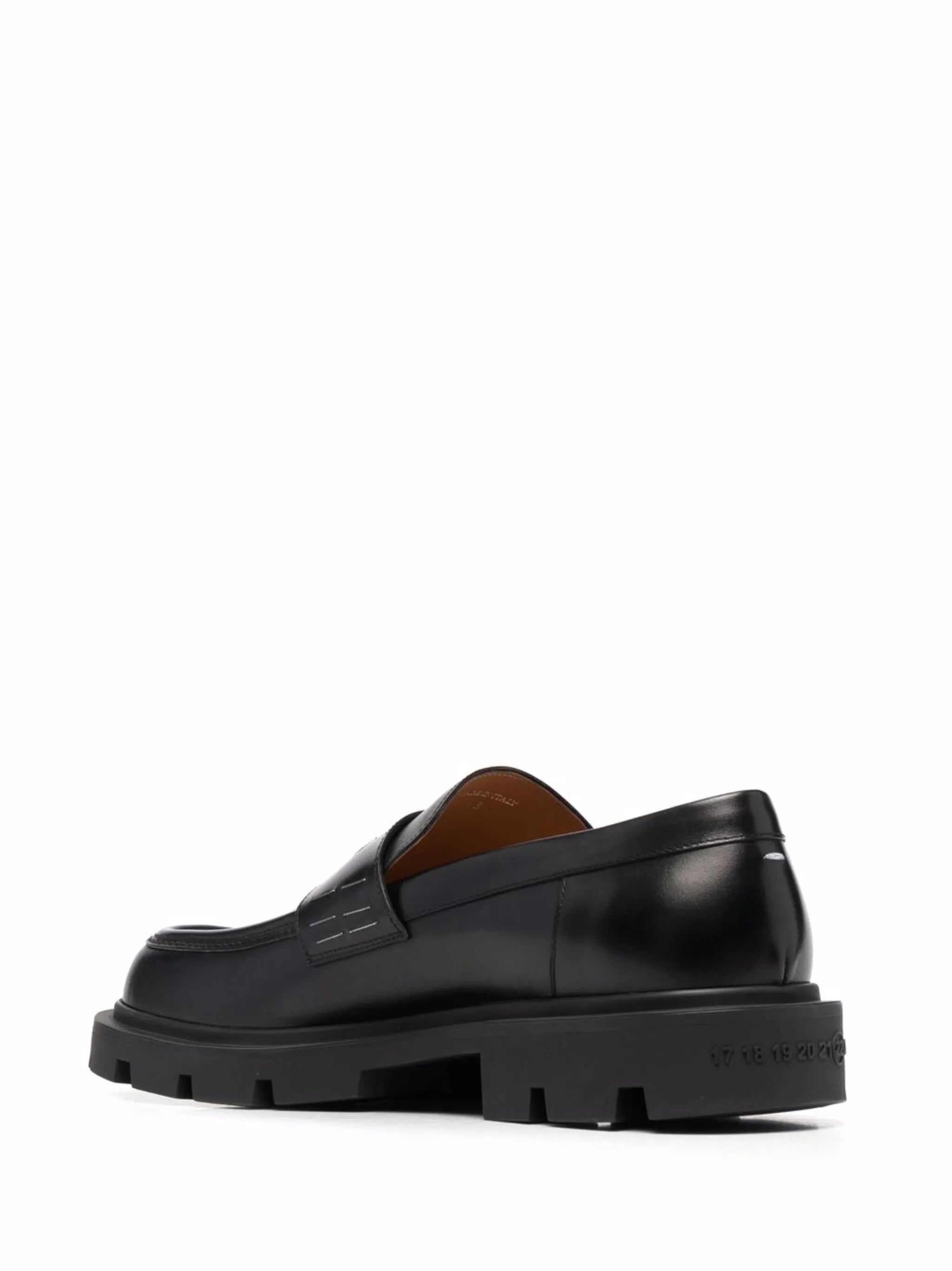 low-heel loafers