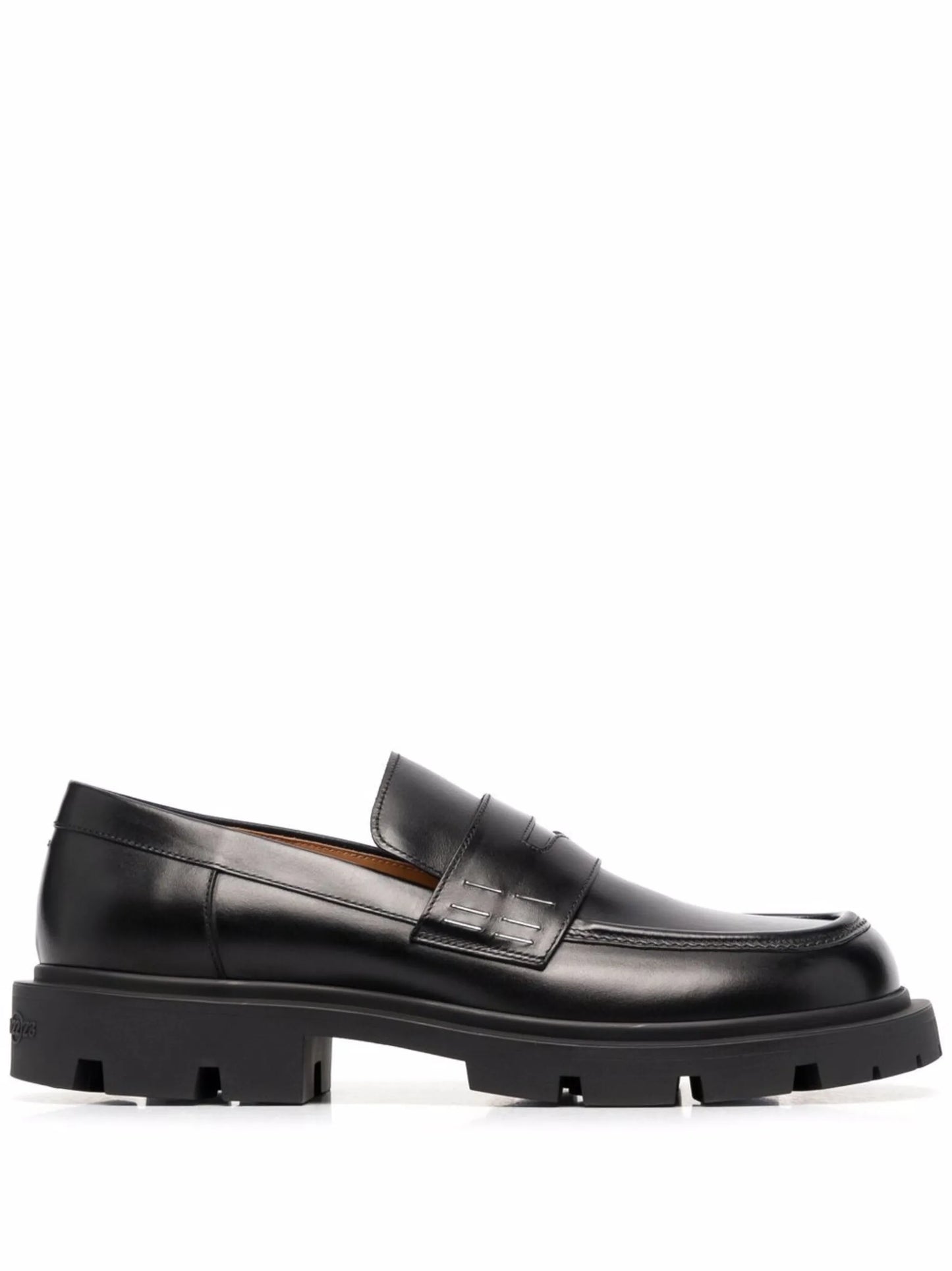 low-heel loafers