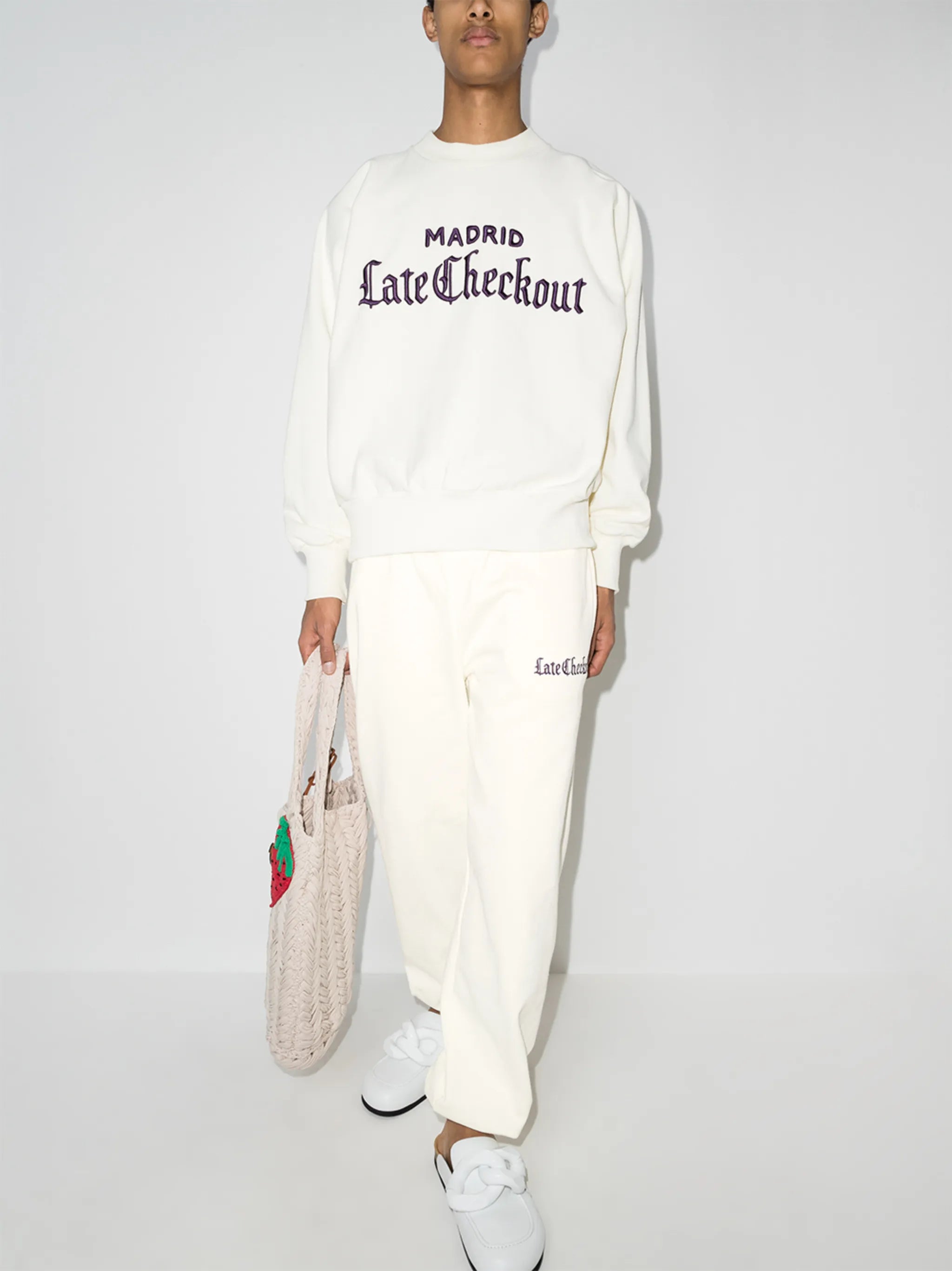 Issa 'Jean' embroidered track pants