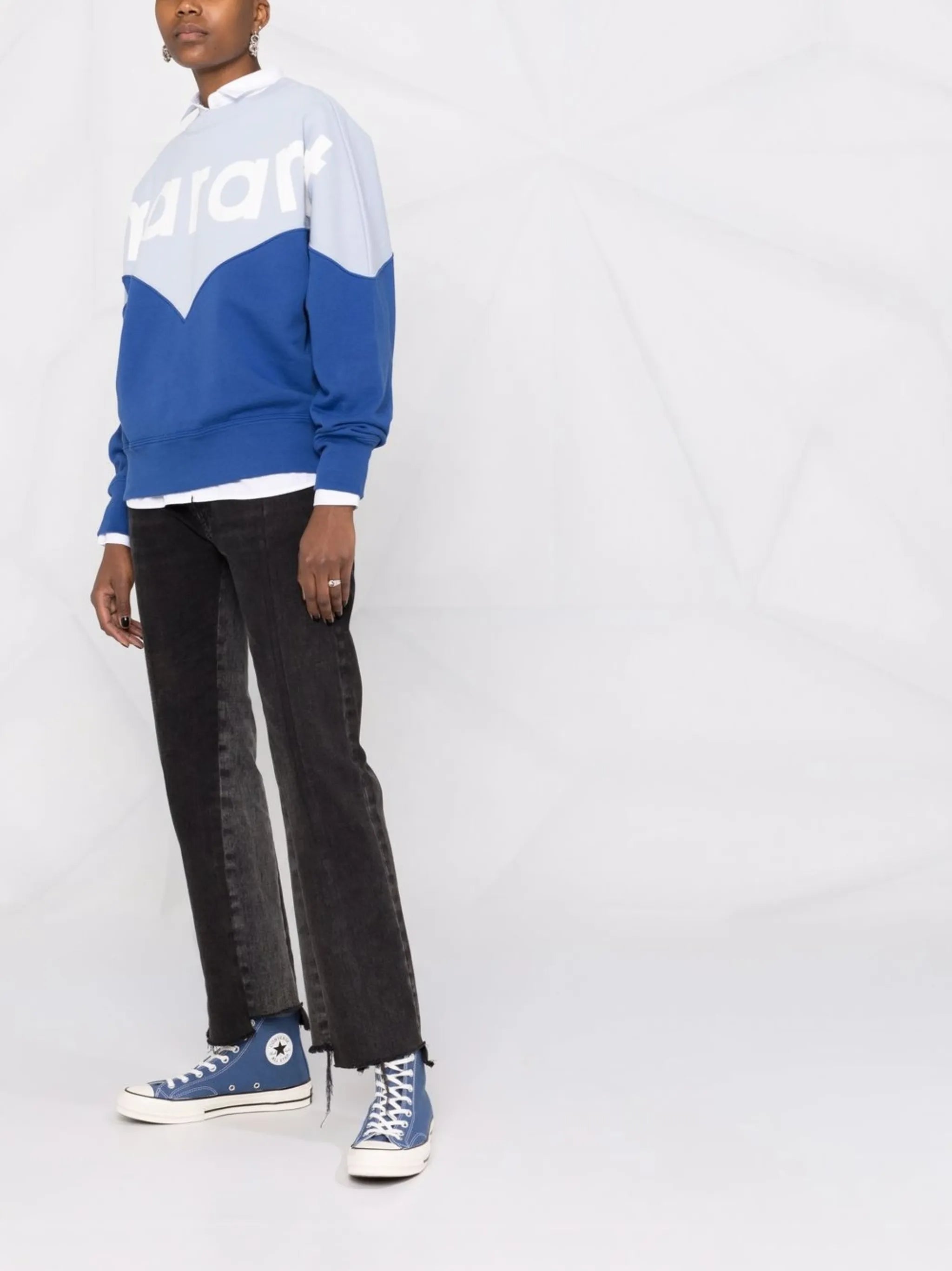 logo printed sweatshirt