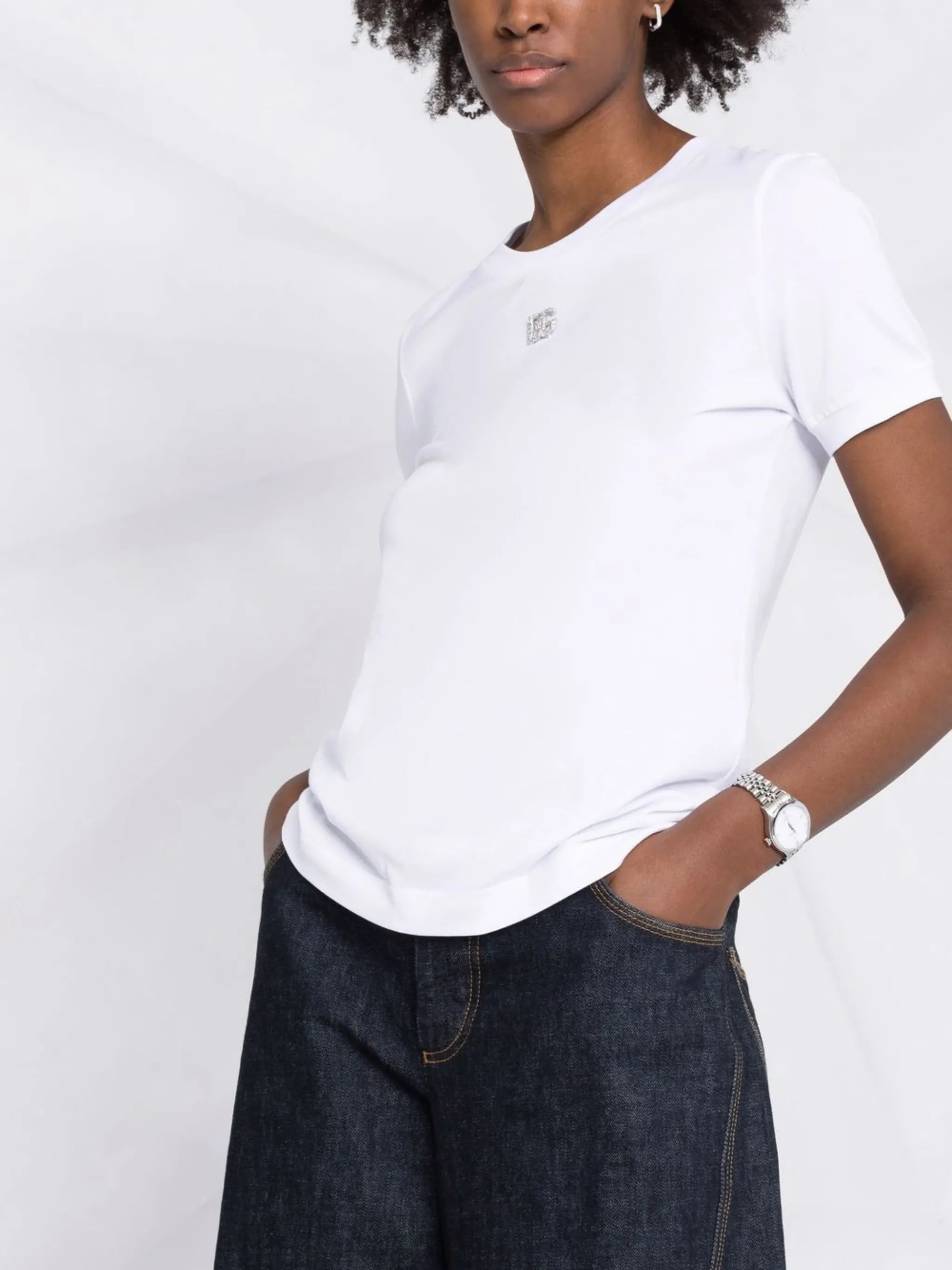 logo-plaque short-sleeve T-shirt
