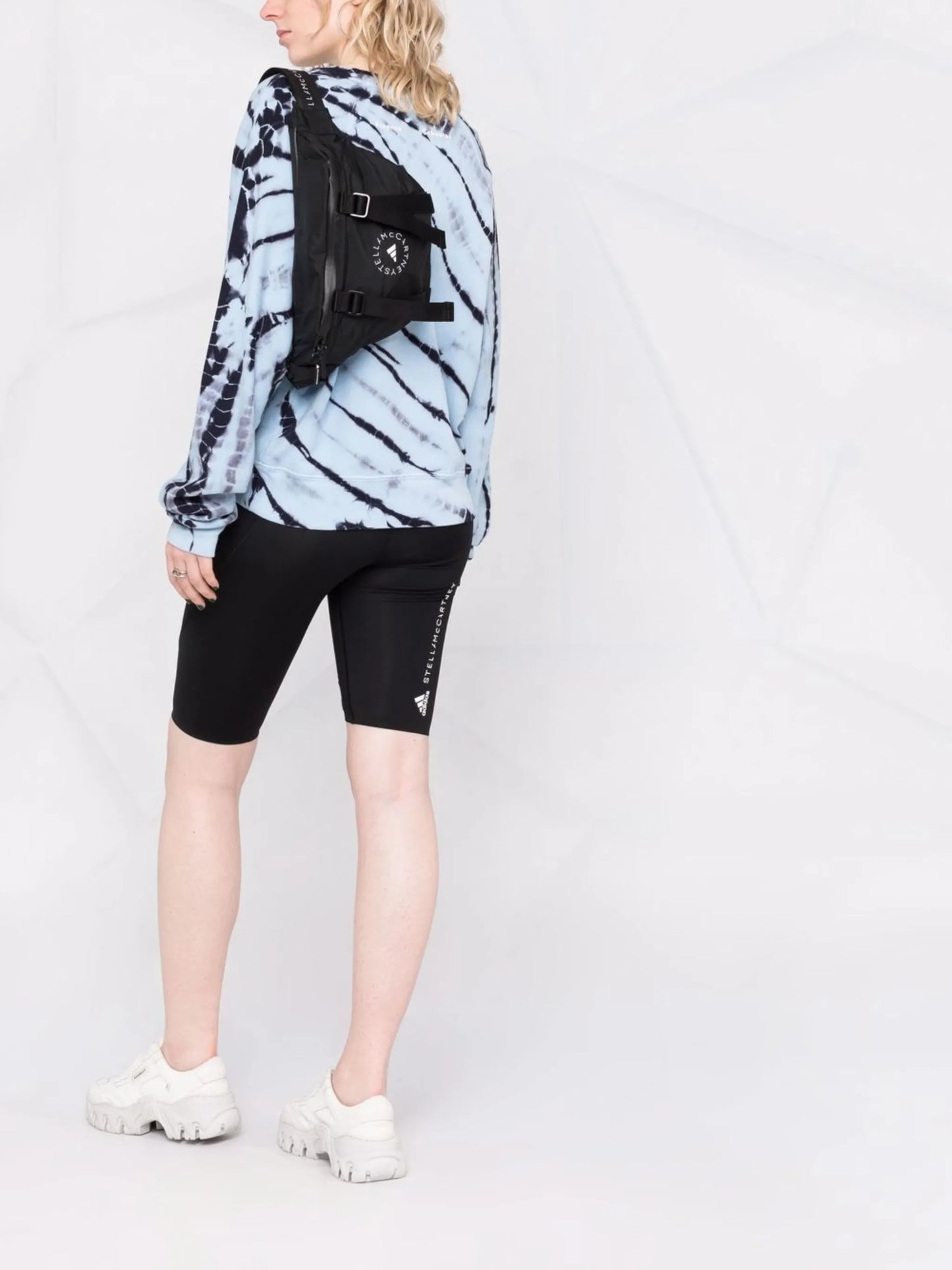 logo-print belt bag