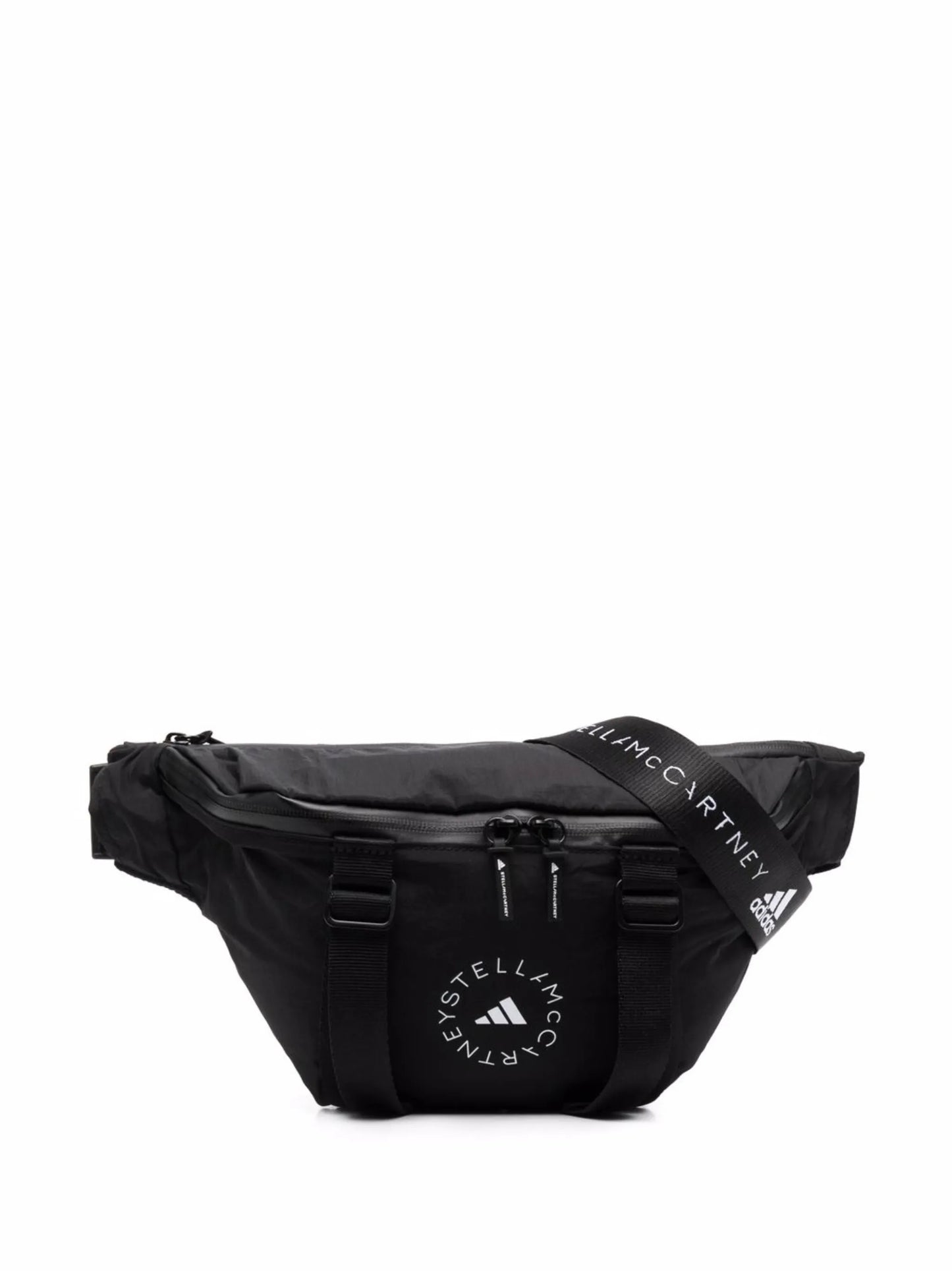 logo-print belt bag