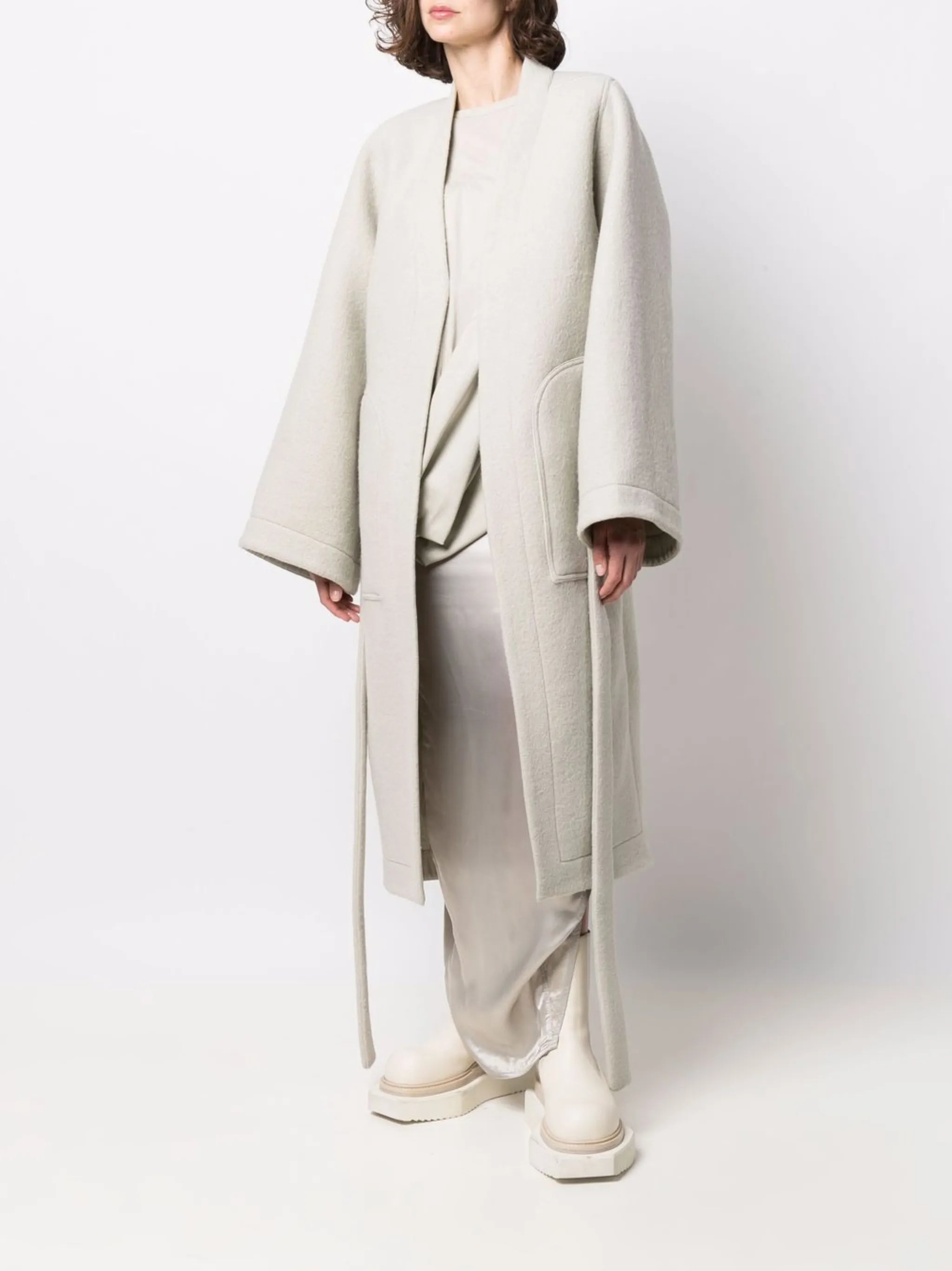 dagger wrap robe coat