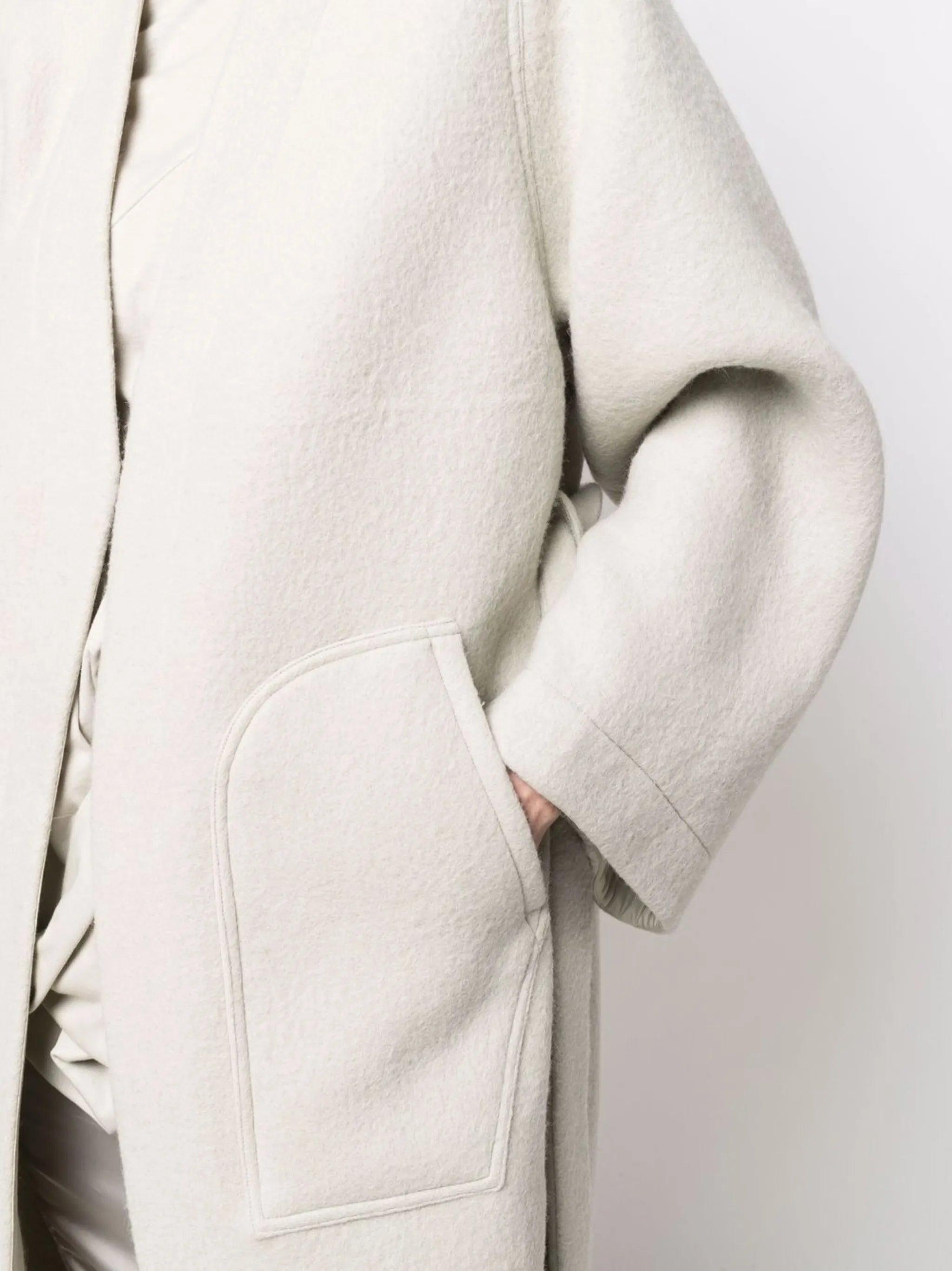 dagger wrap robe coat