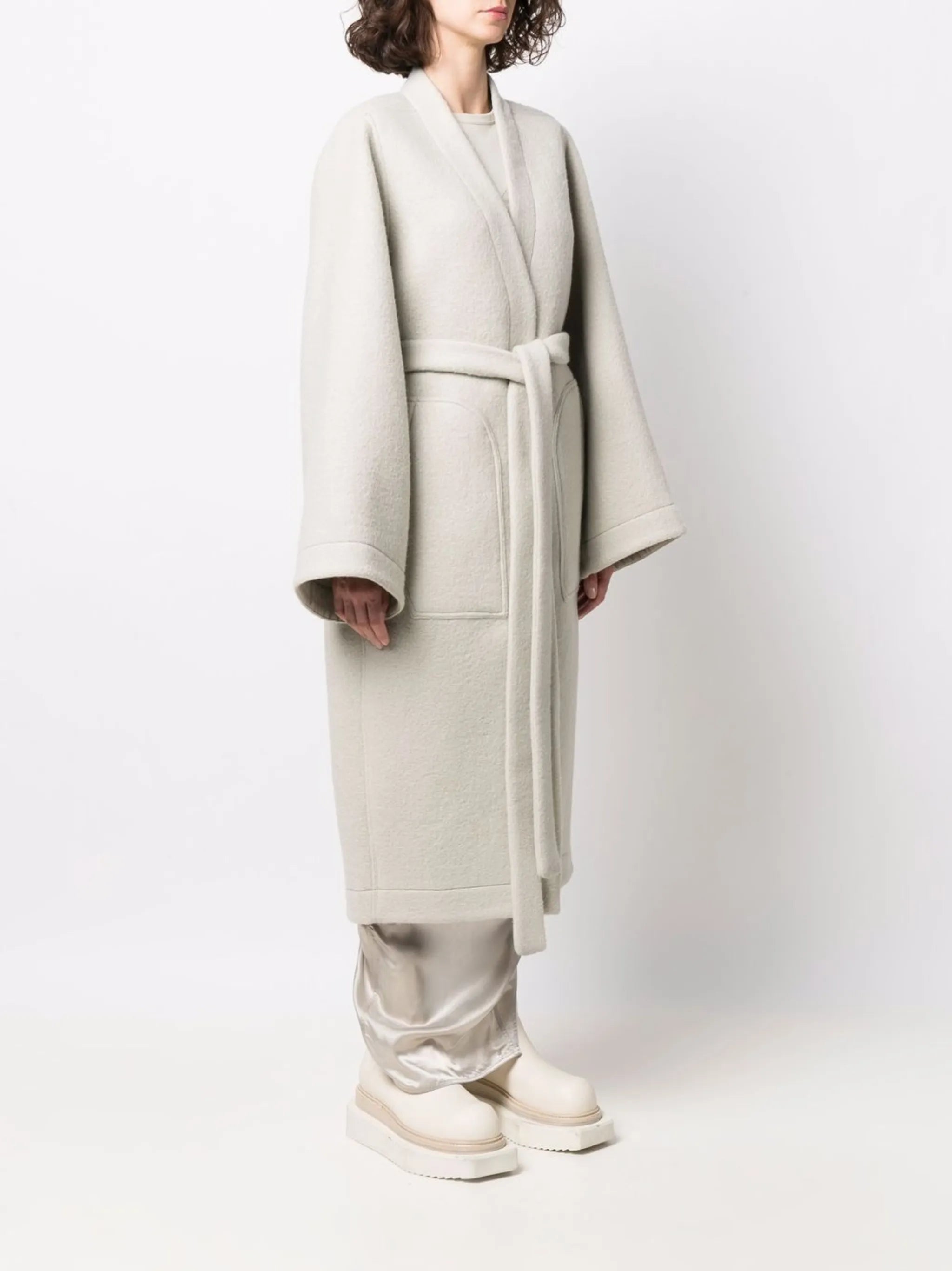 dagger wrap robe coat