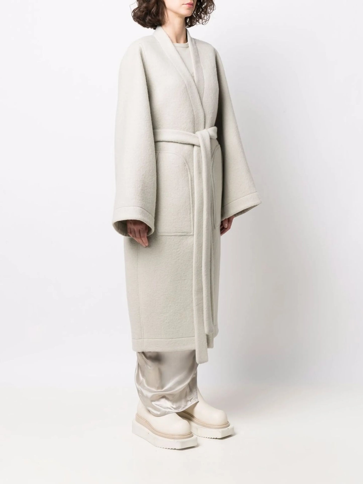 dagger wrap robe coat