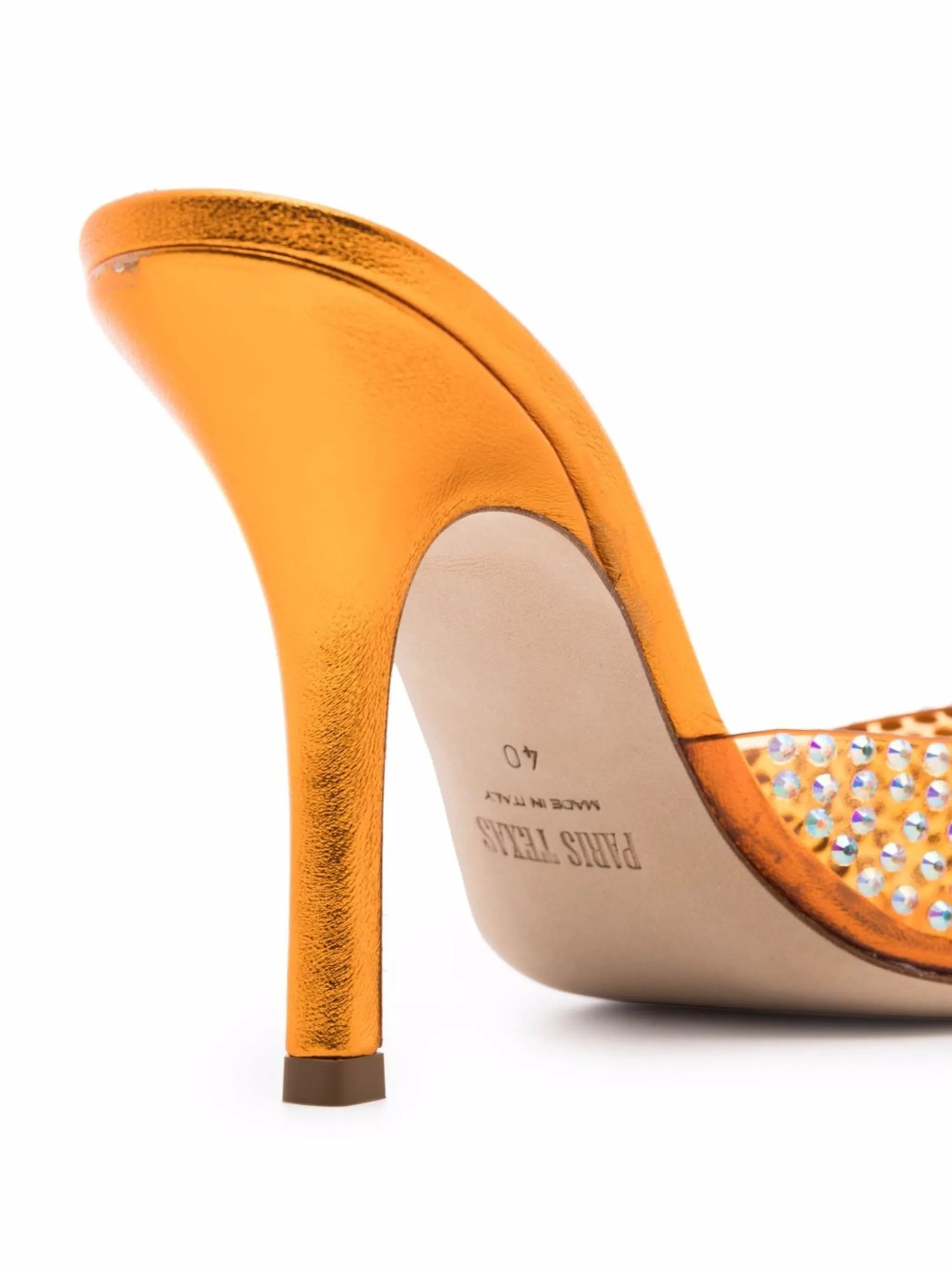 95mm Hollywood crystal-embellished pumps