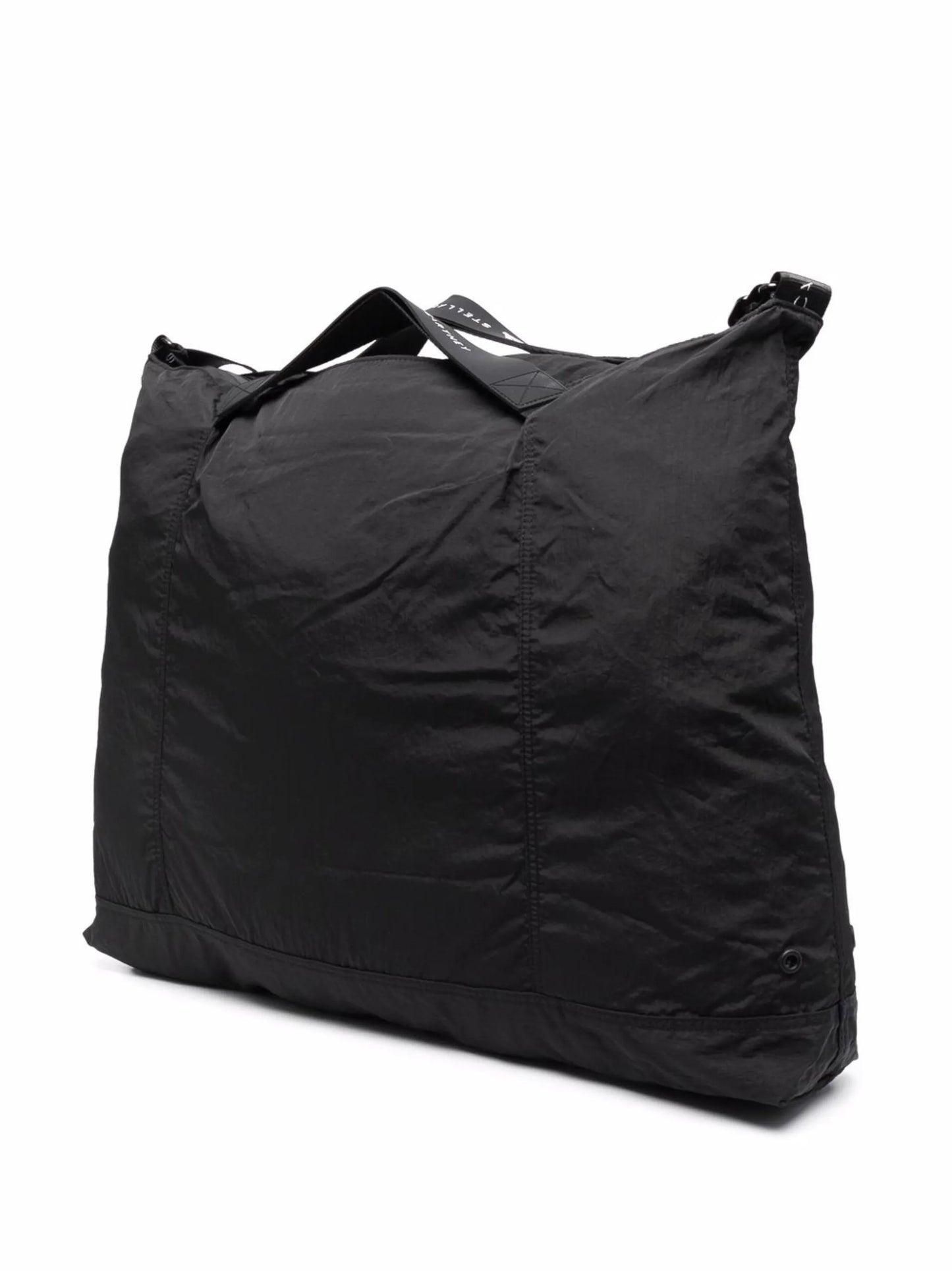 logo-print tote bag