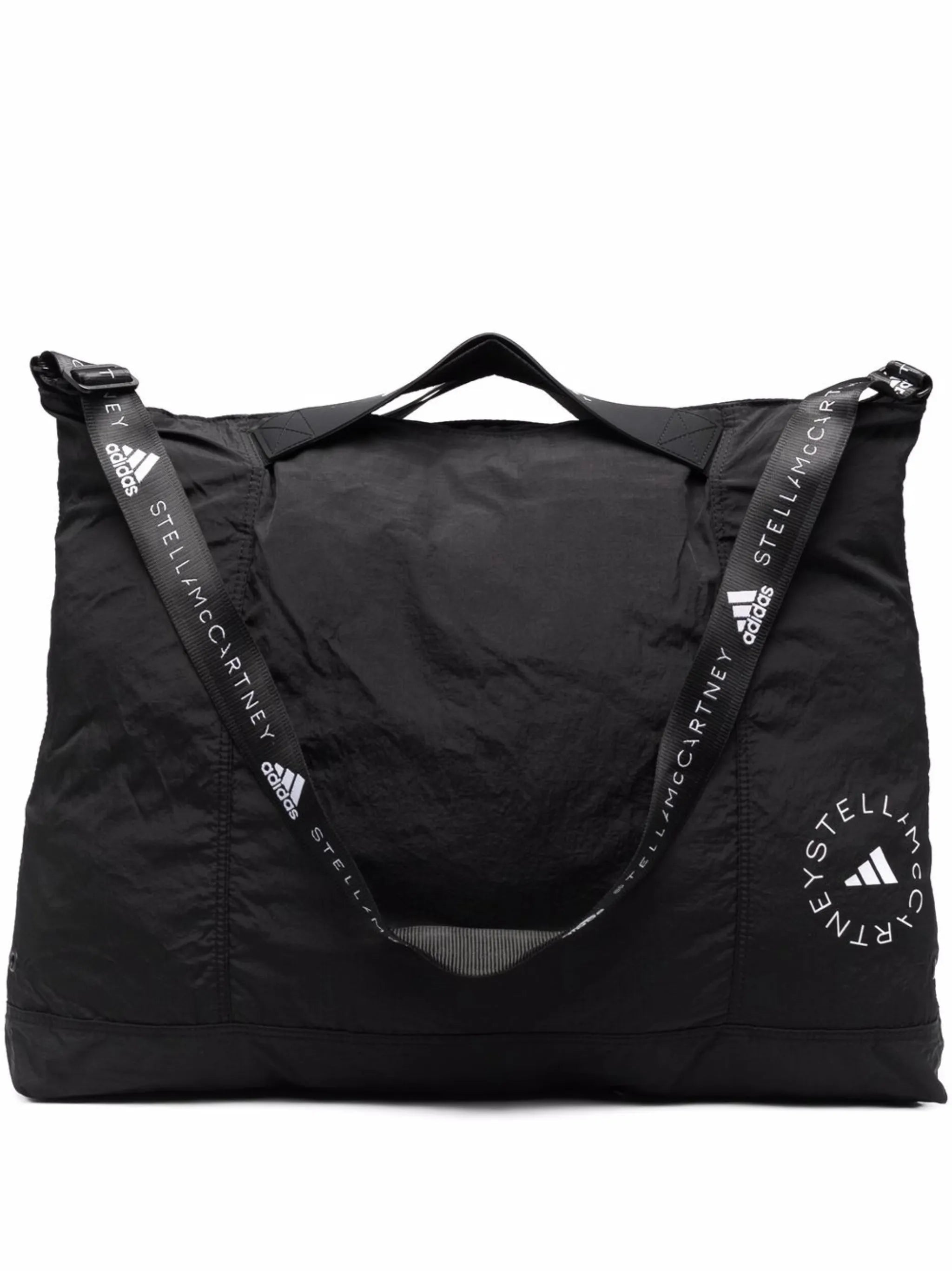 logo-print tote bag