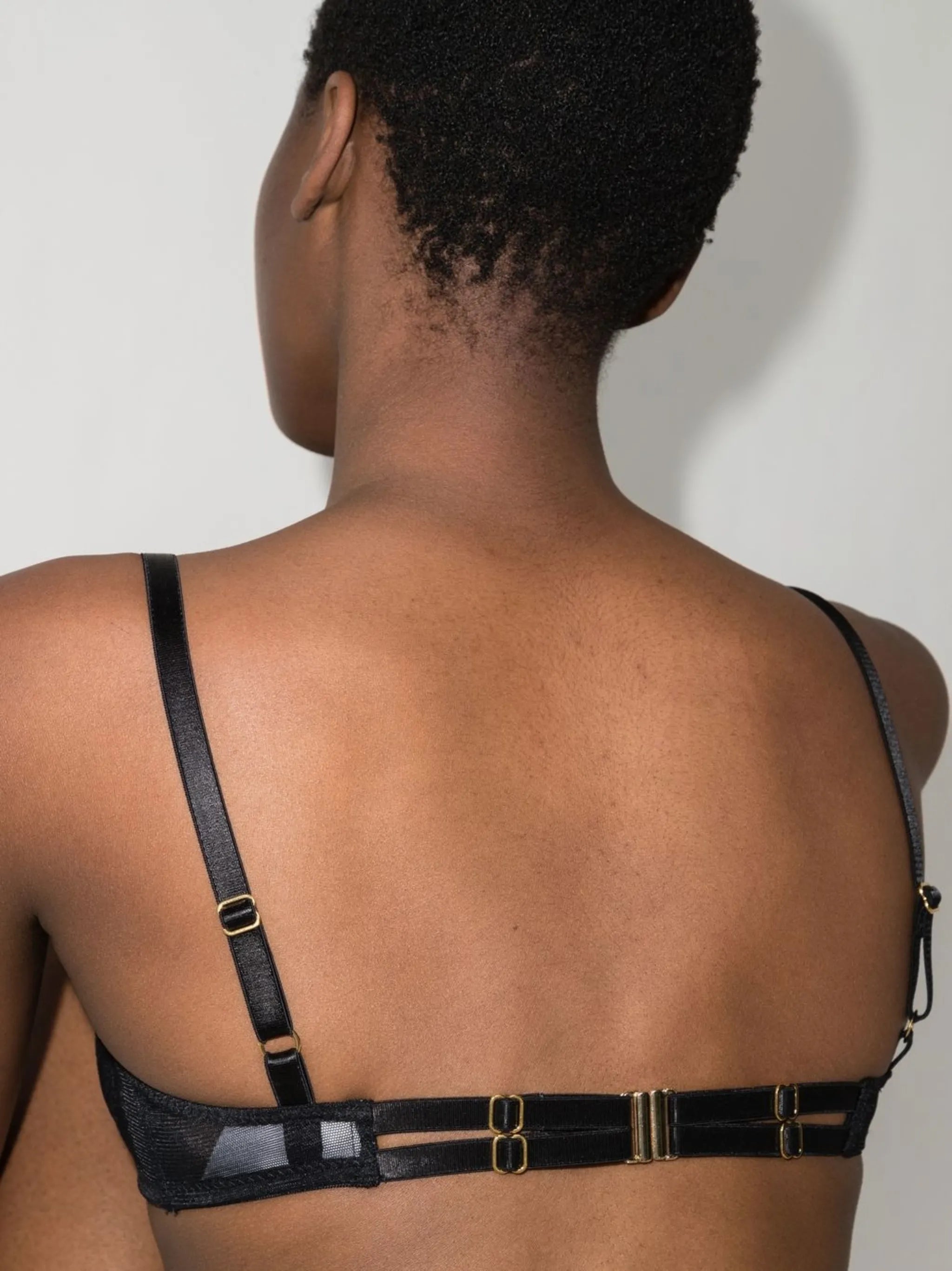 Spiro sheer balconette bra