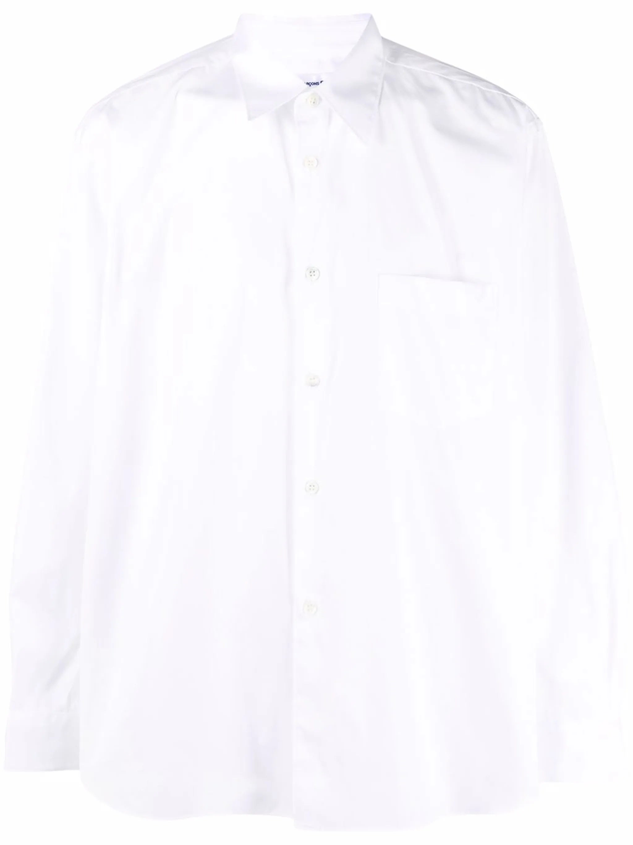 plain button-down shirt