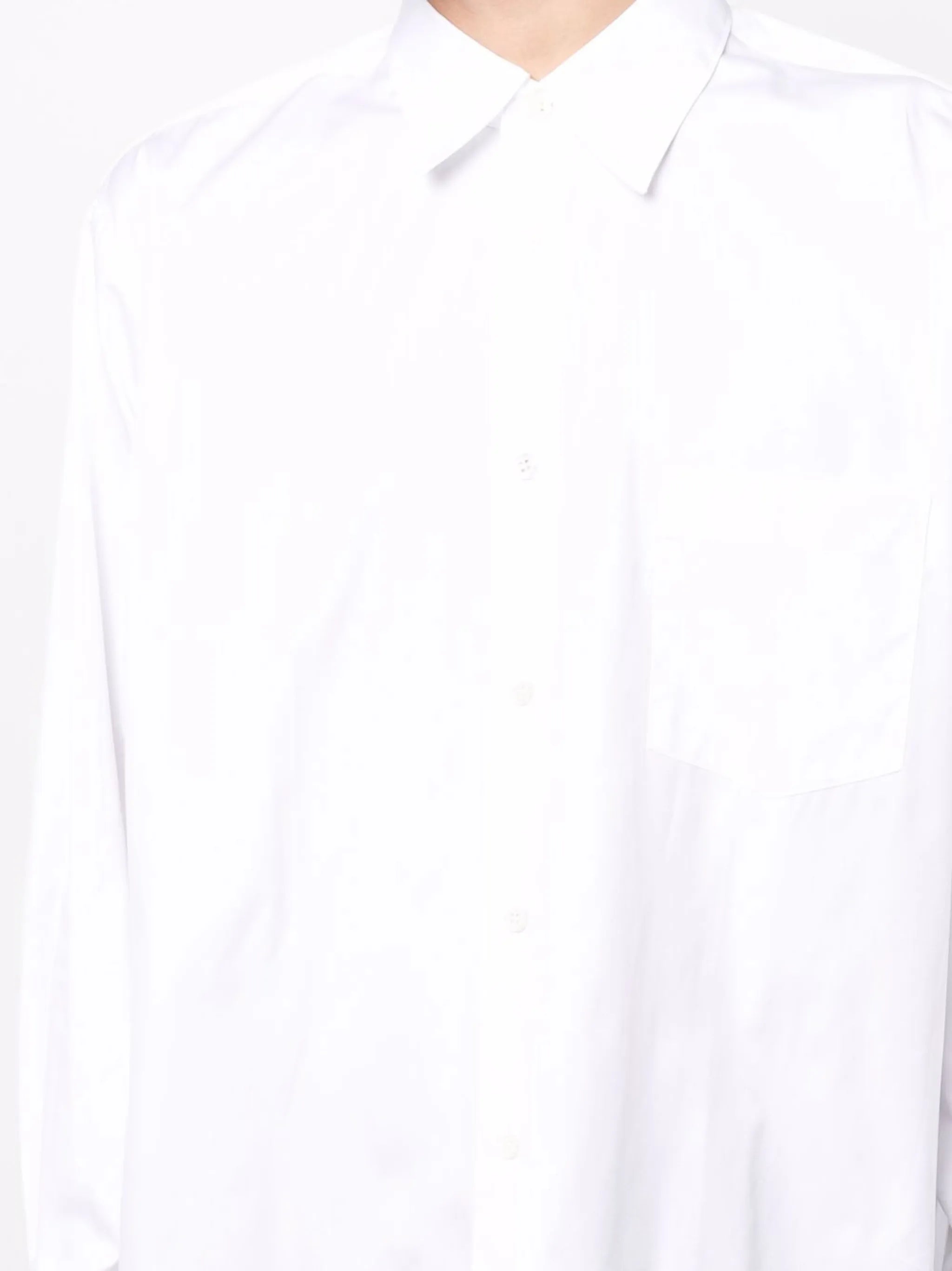 plain button-down shirt