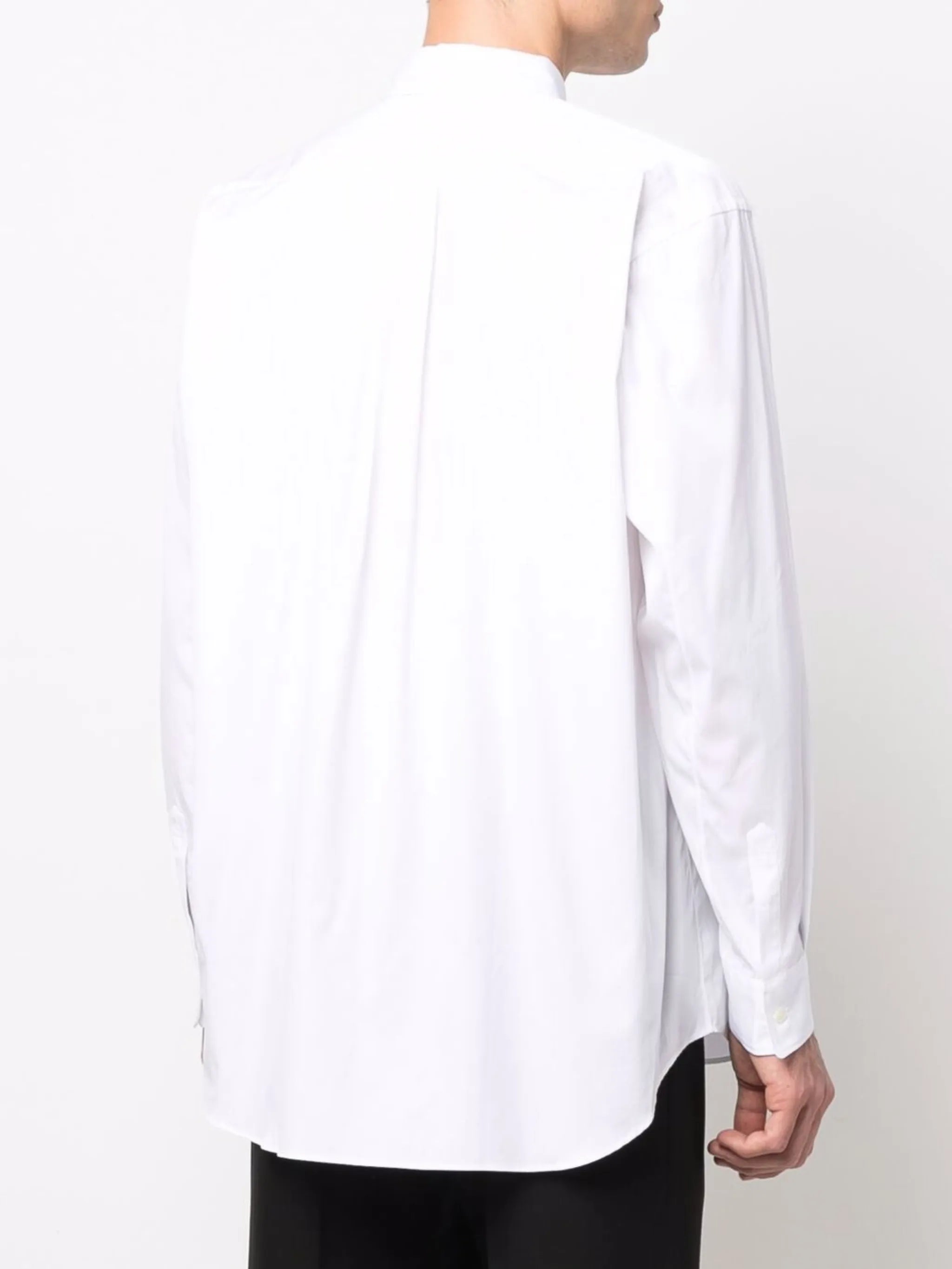 plain button-down shirt