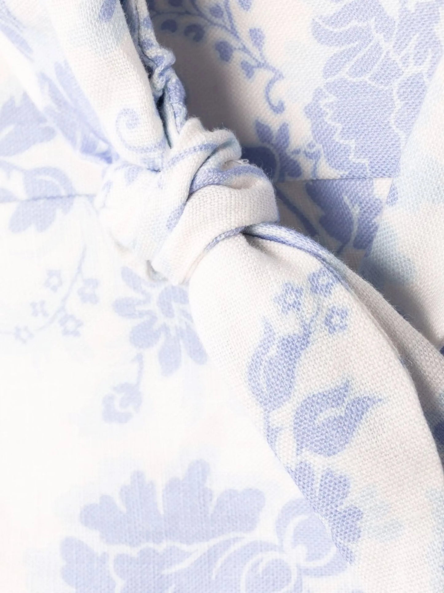 Postcard floral tie-shoulder midi dress