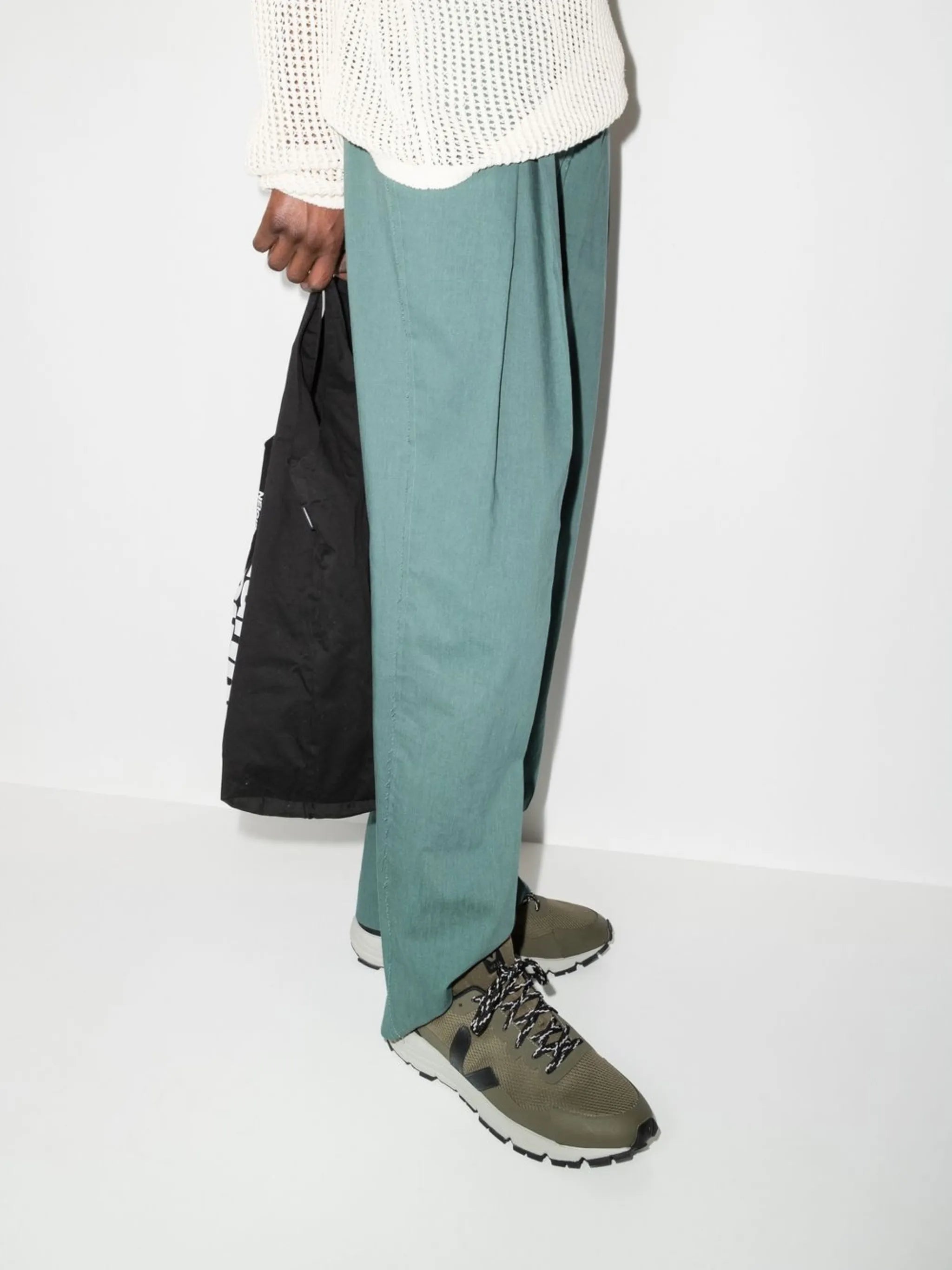logo-patch low-top sneakers