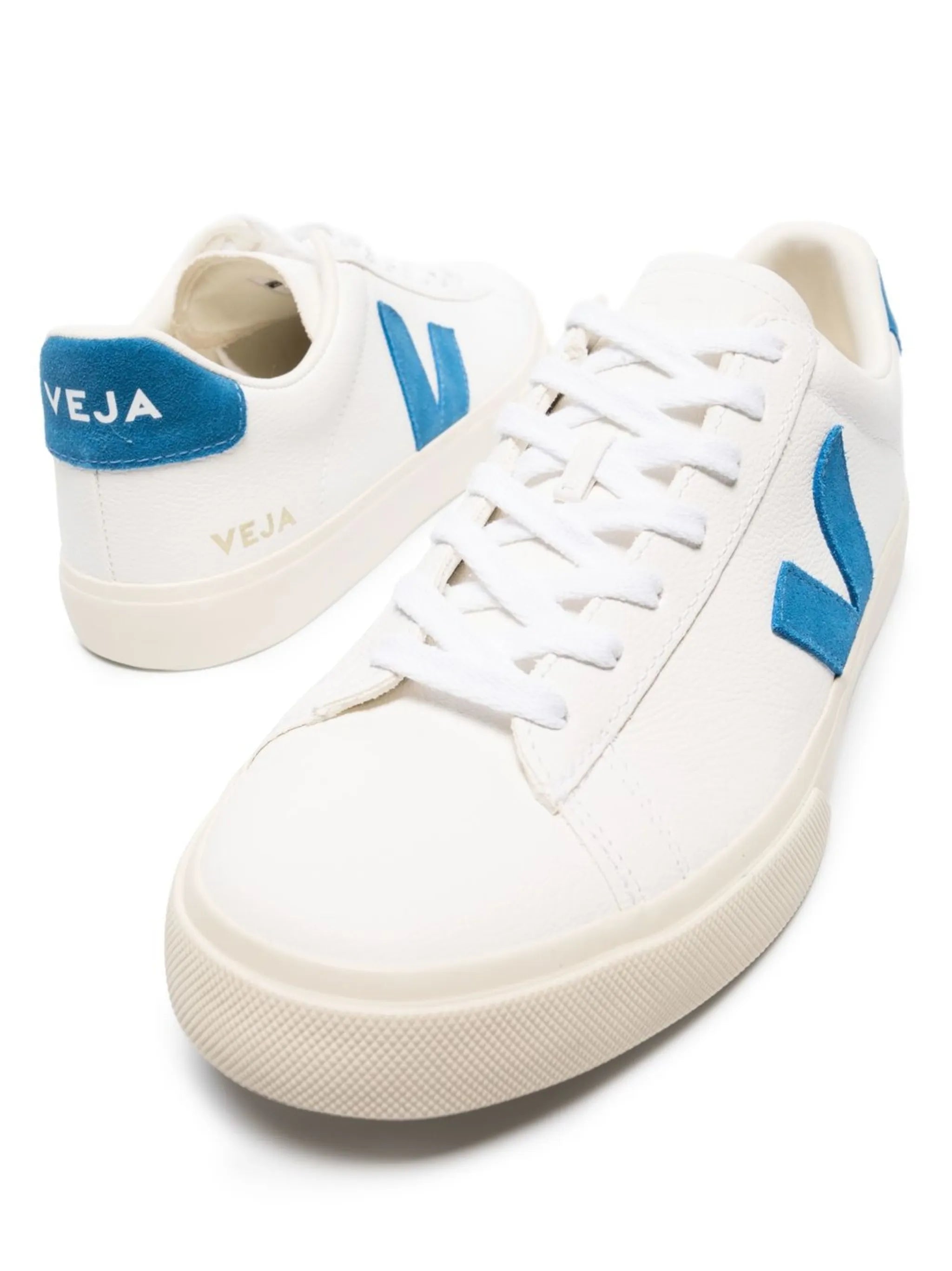 logo-patch lace-up sneakers