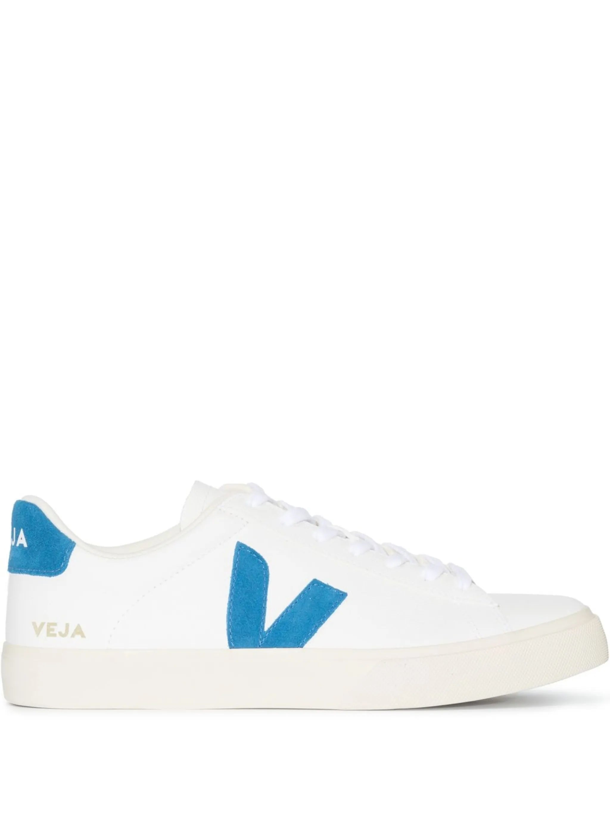logo-patch lace-up sneakers