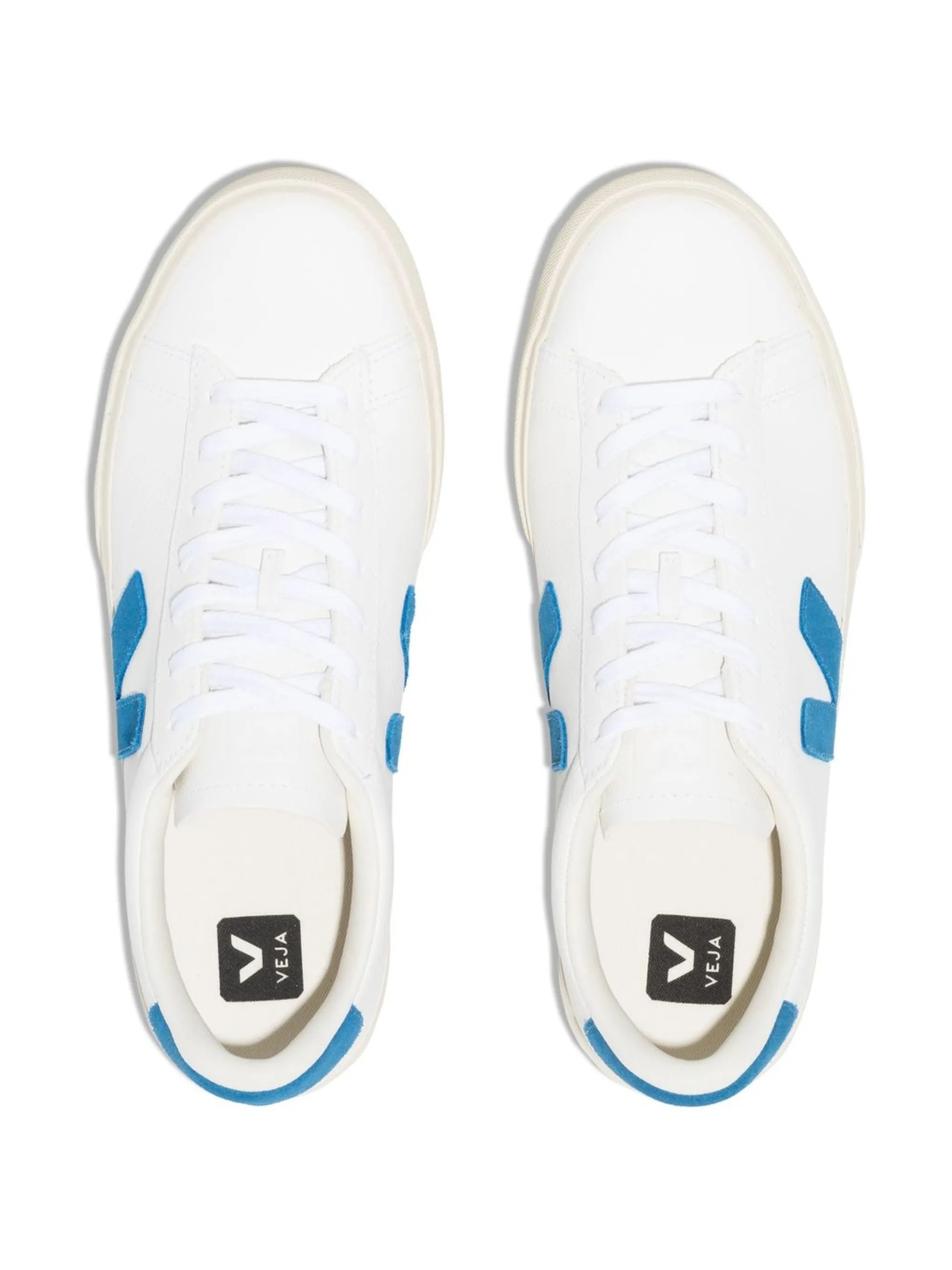 logo-patch lace-up sneakers