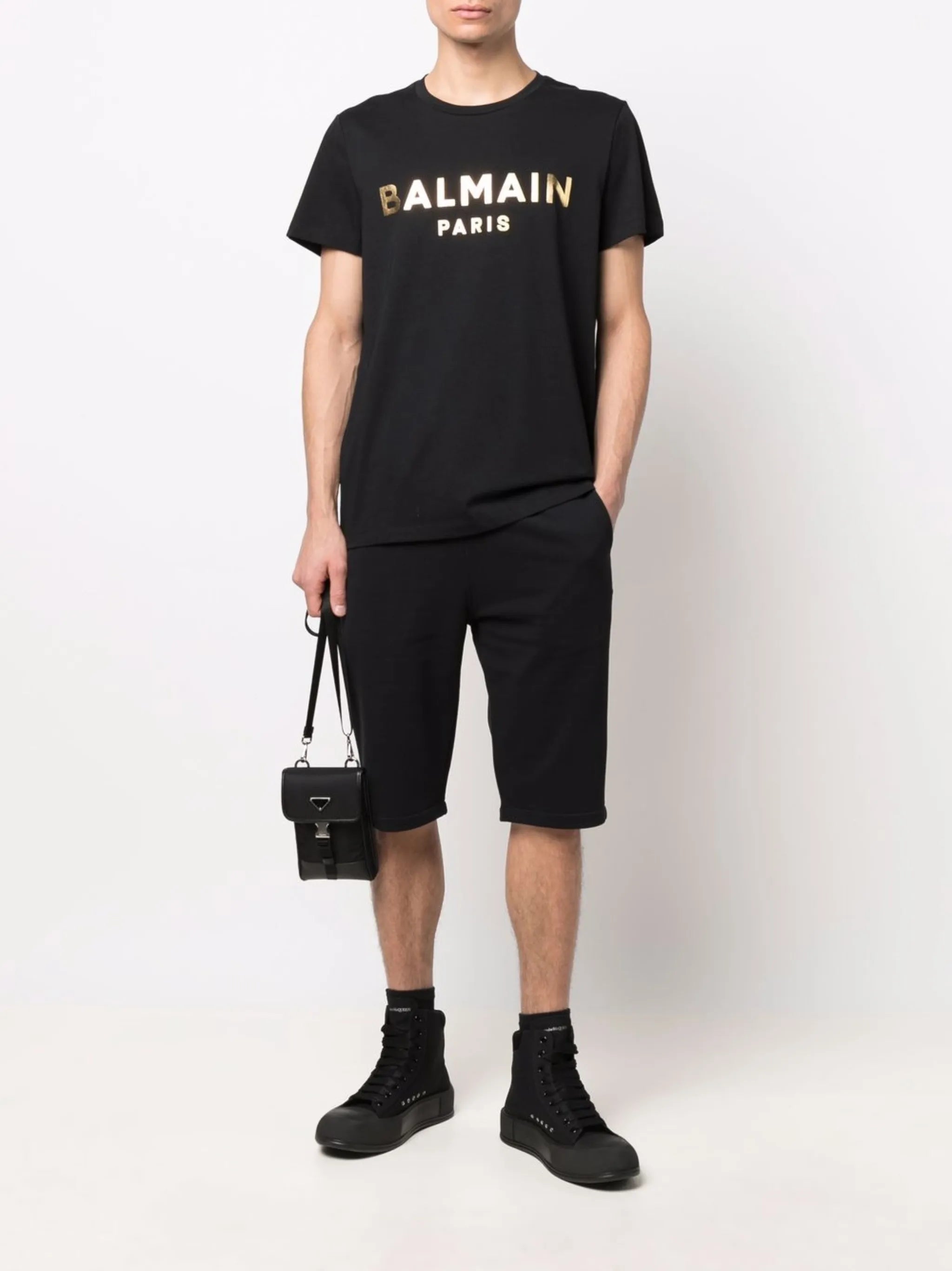 logo print T-shirt