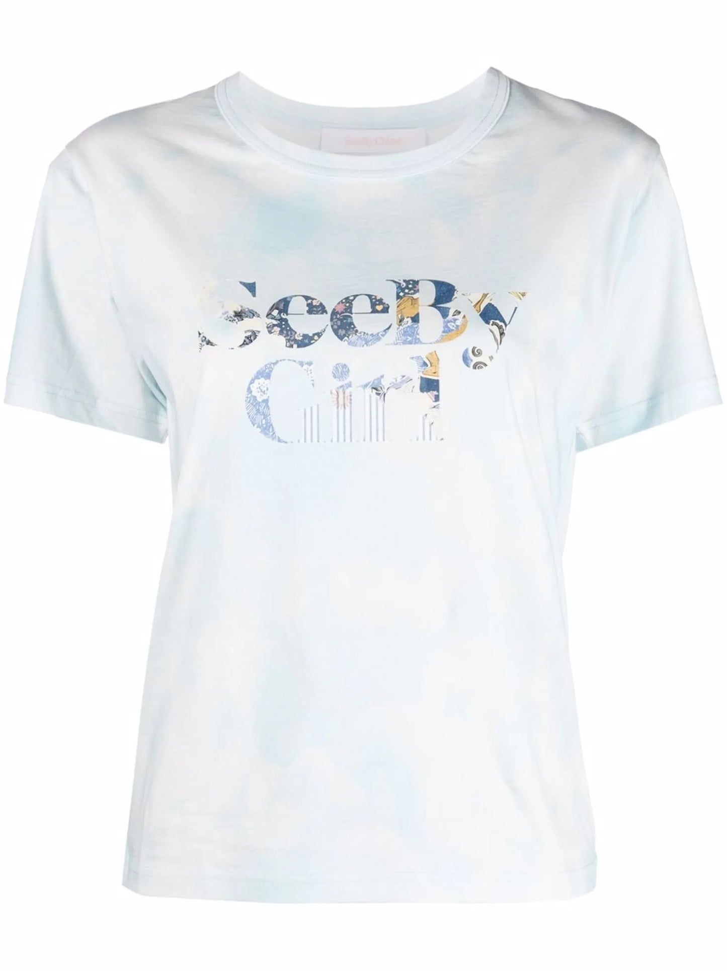 logo-print T--shirt