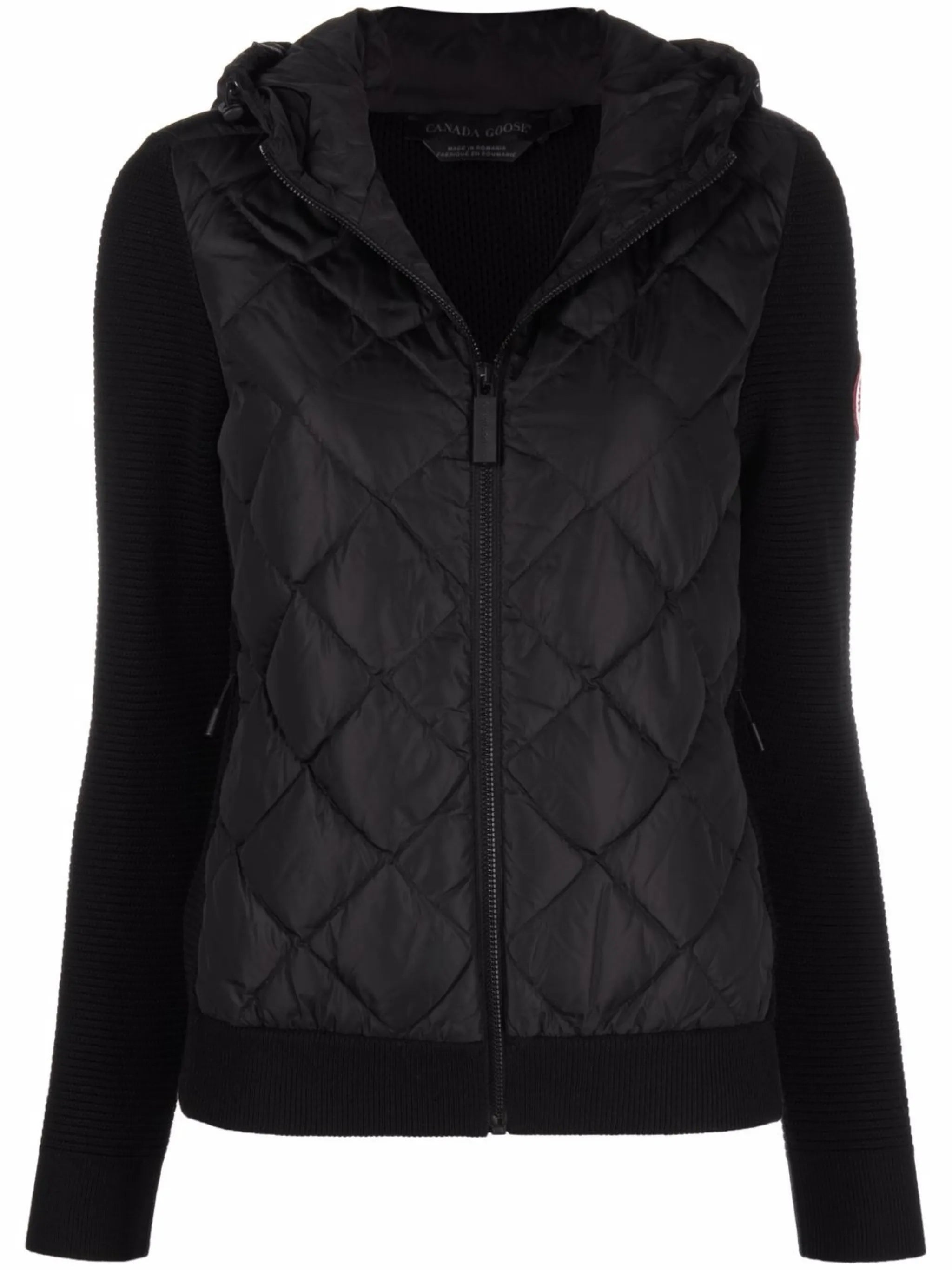 HyBridge® quilted knit hoodie
