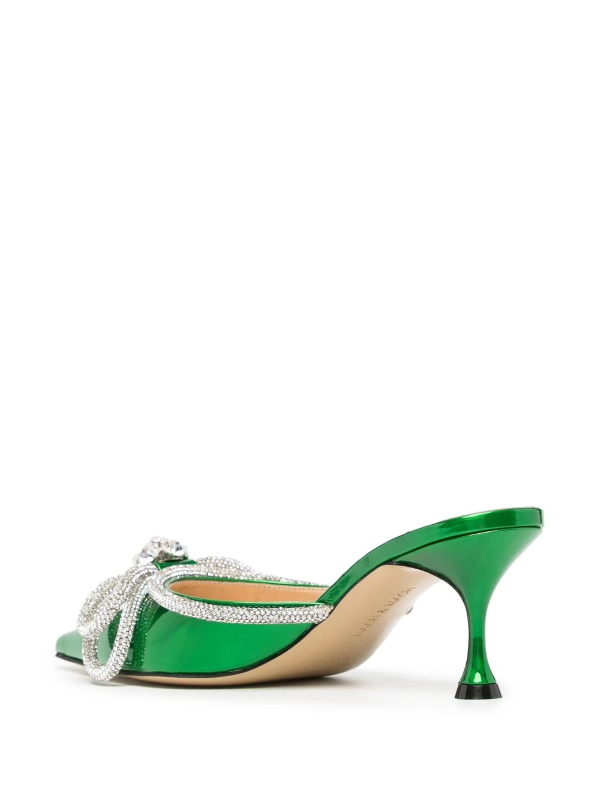 bow-detail pointed 75mm pumps