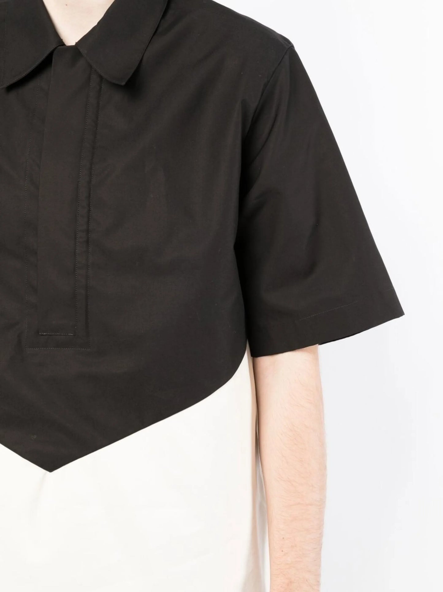 two-tone shirt