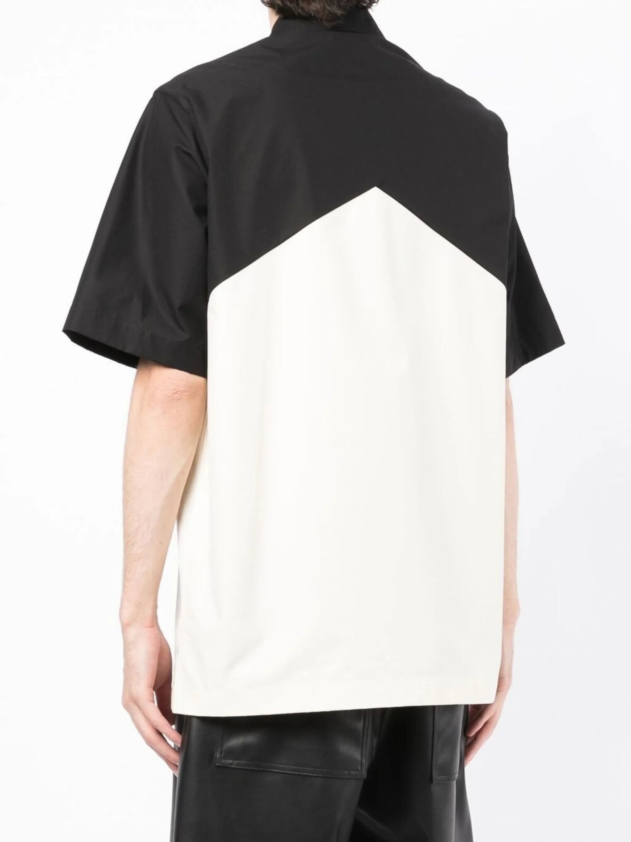 two-tone shirt