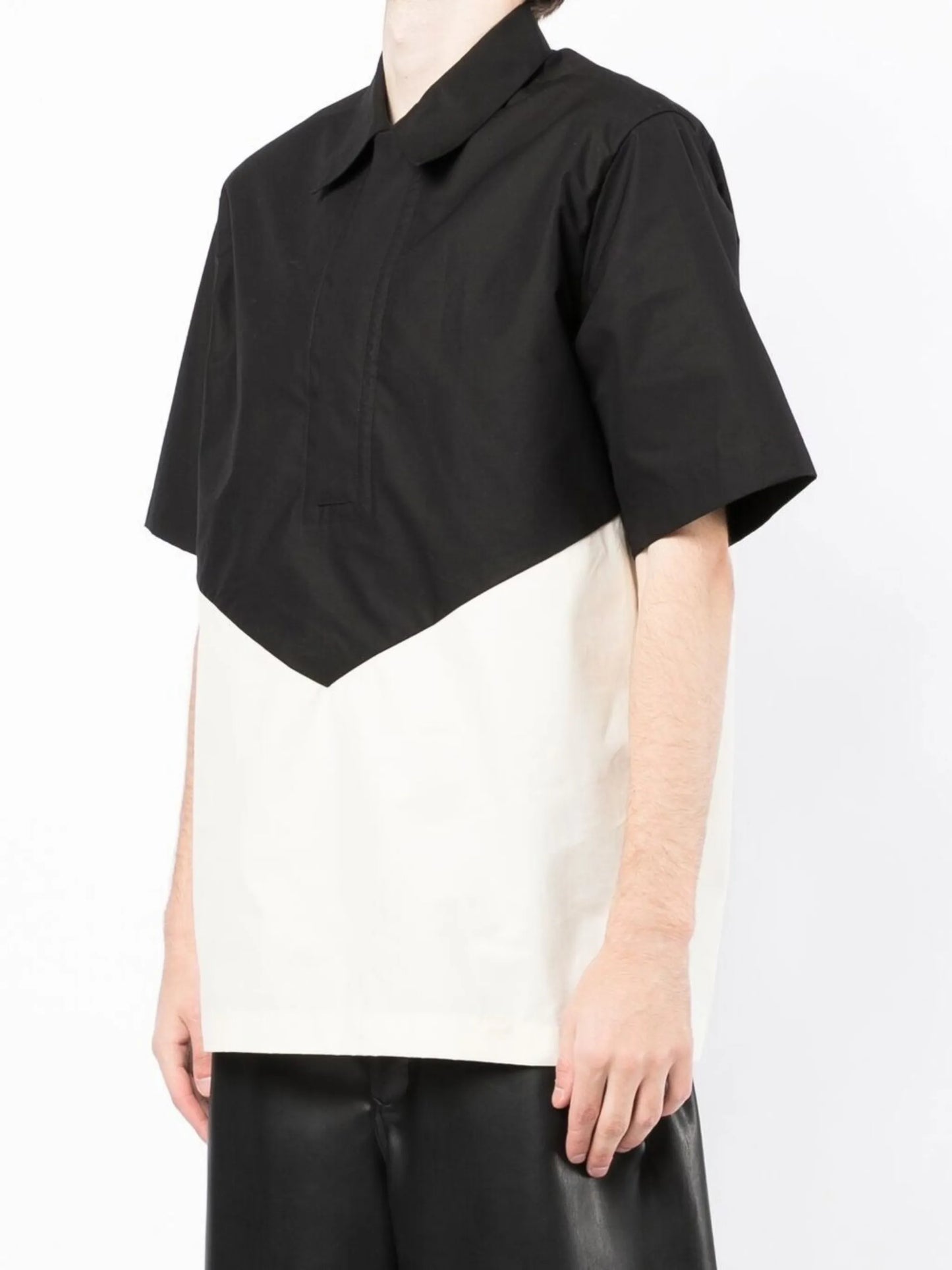 two-tone shirt