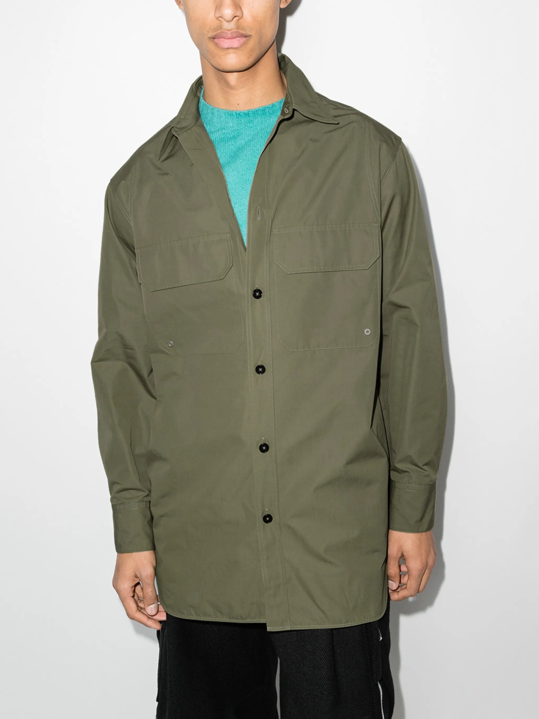 oversized cotton shirt