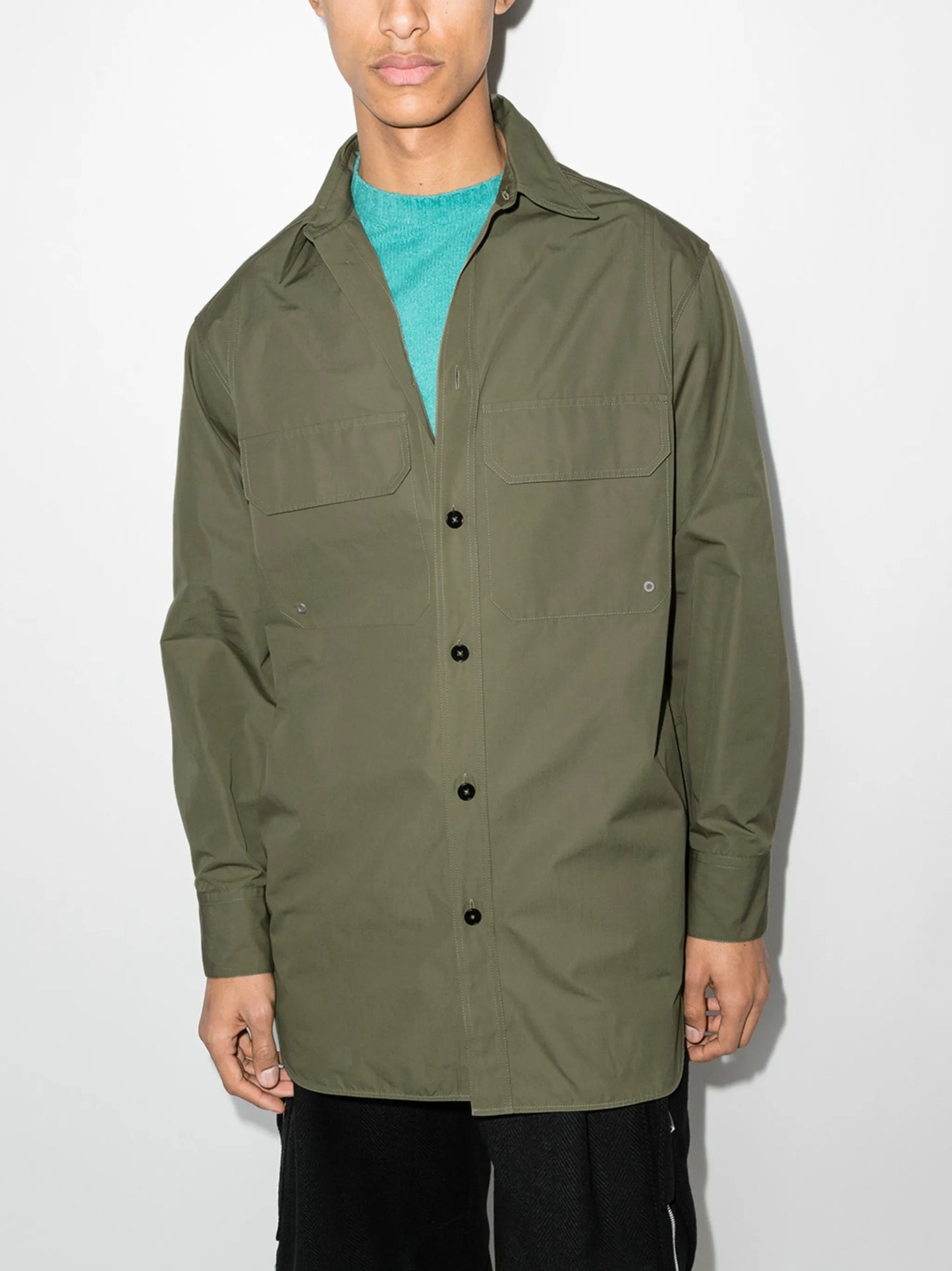 oversized cotton shirt