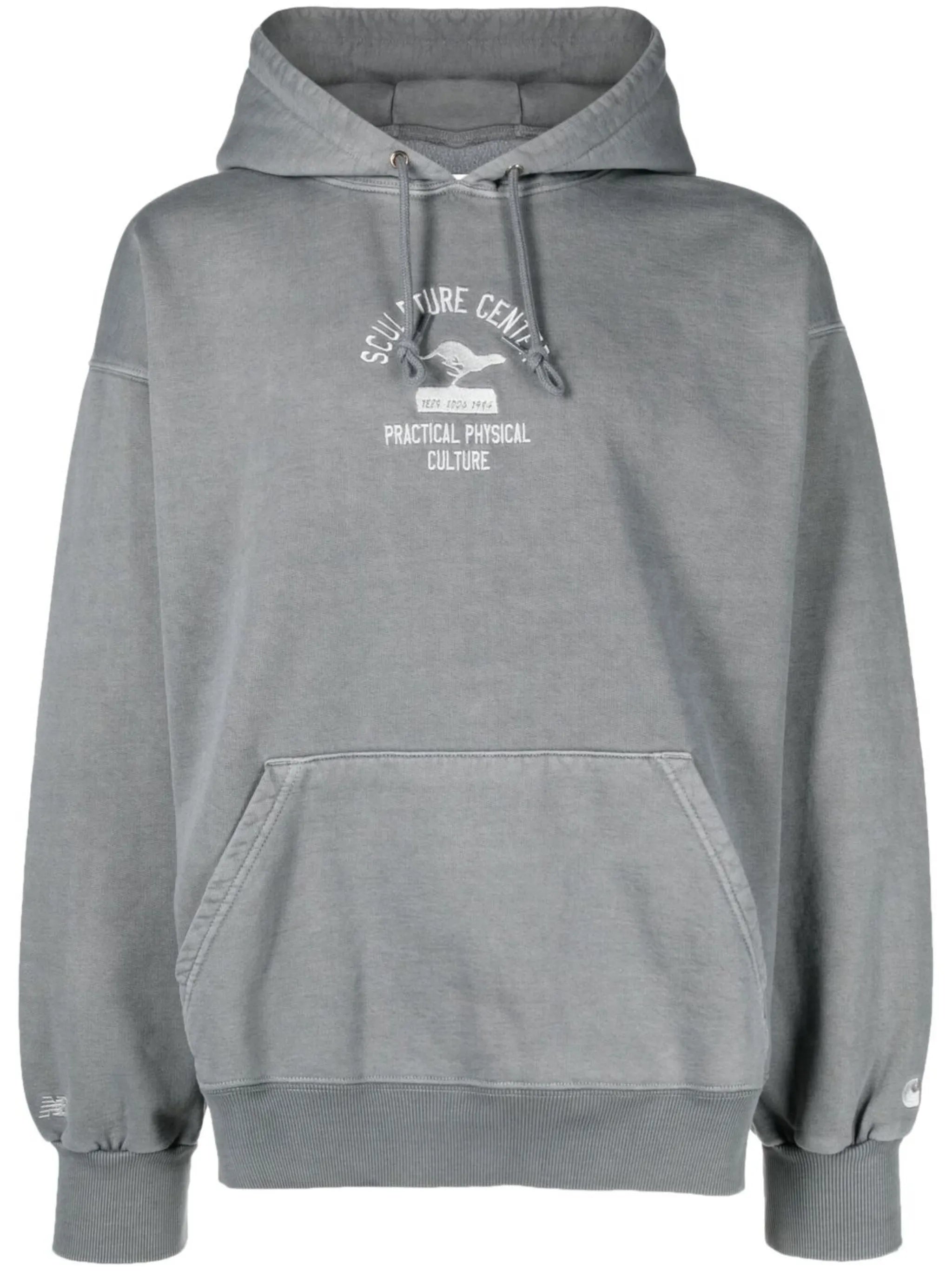 logo-print hoodie