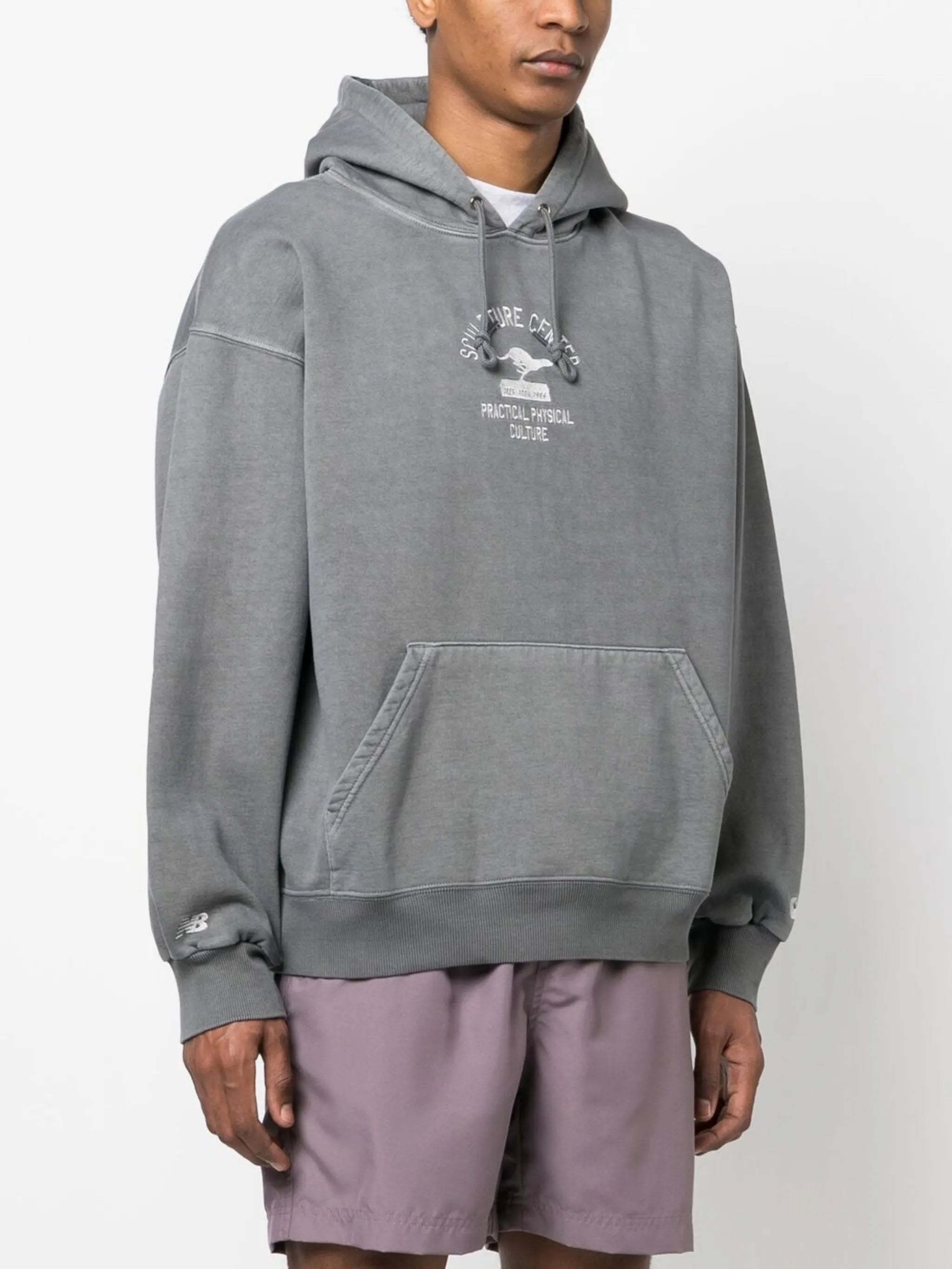 logo-print hoodie