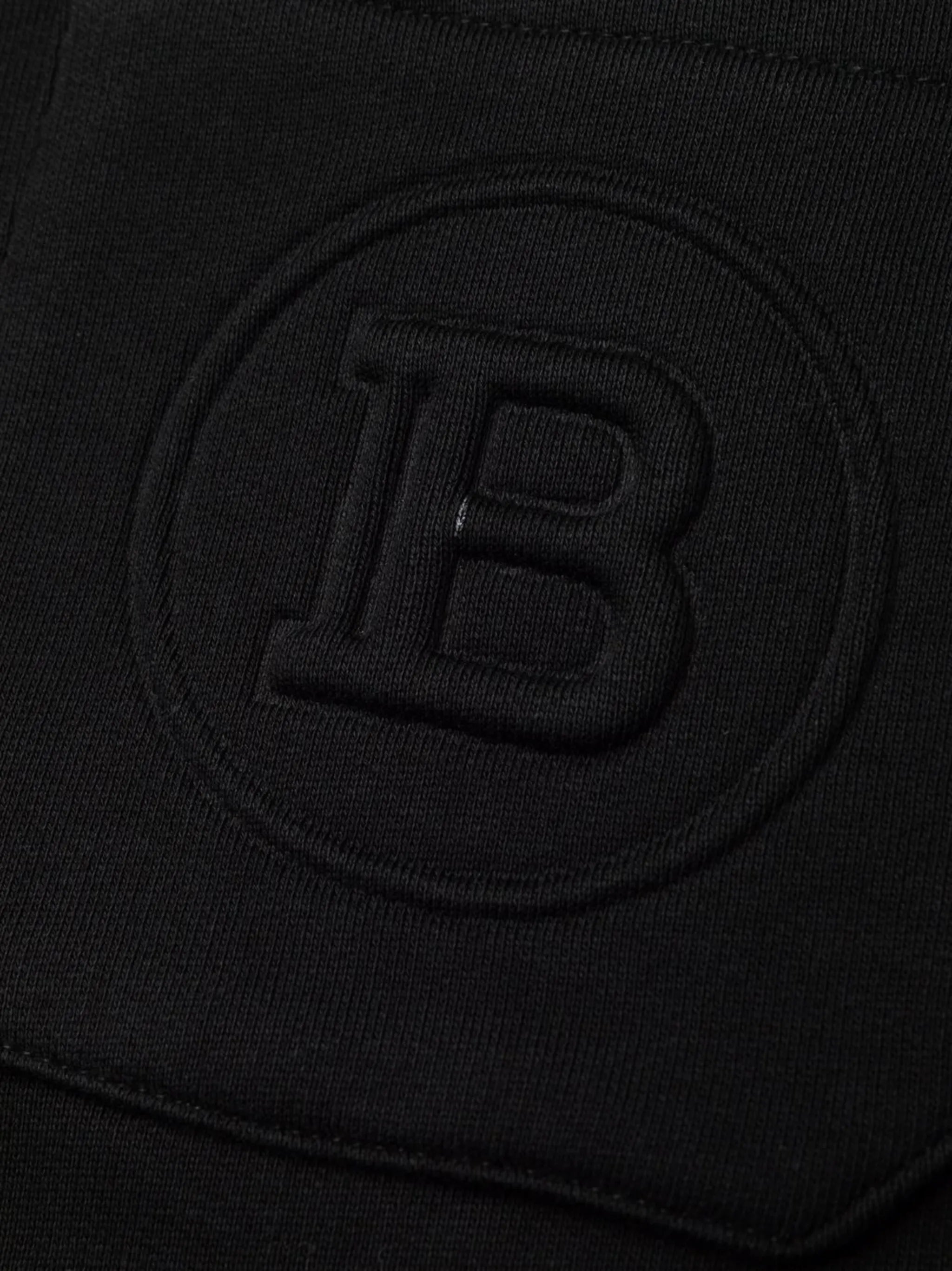 embossed logo track pants