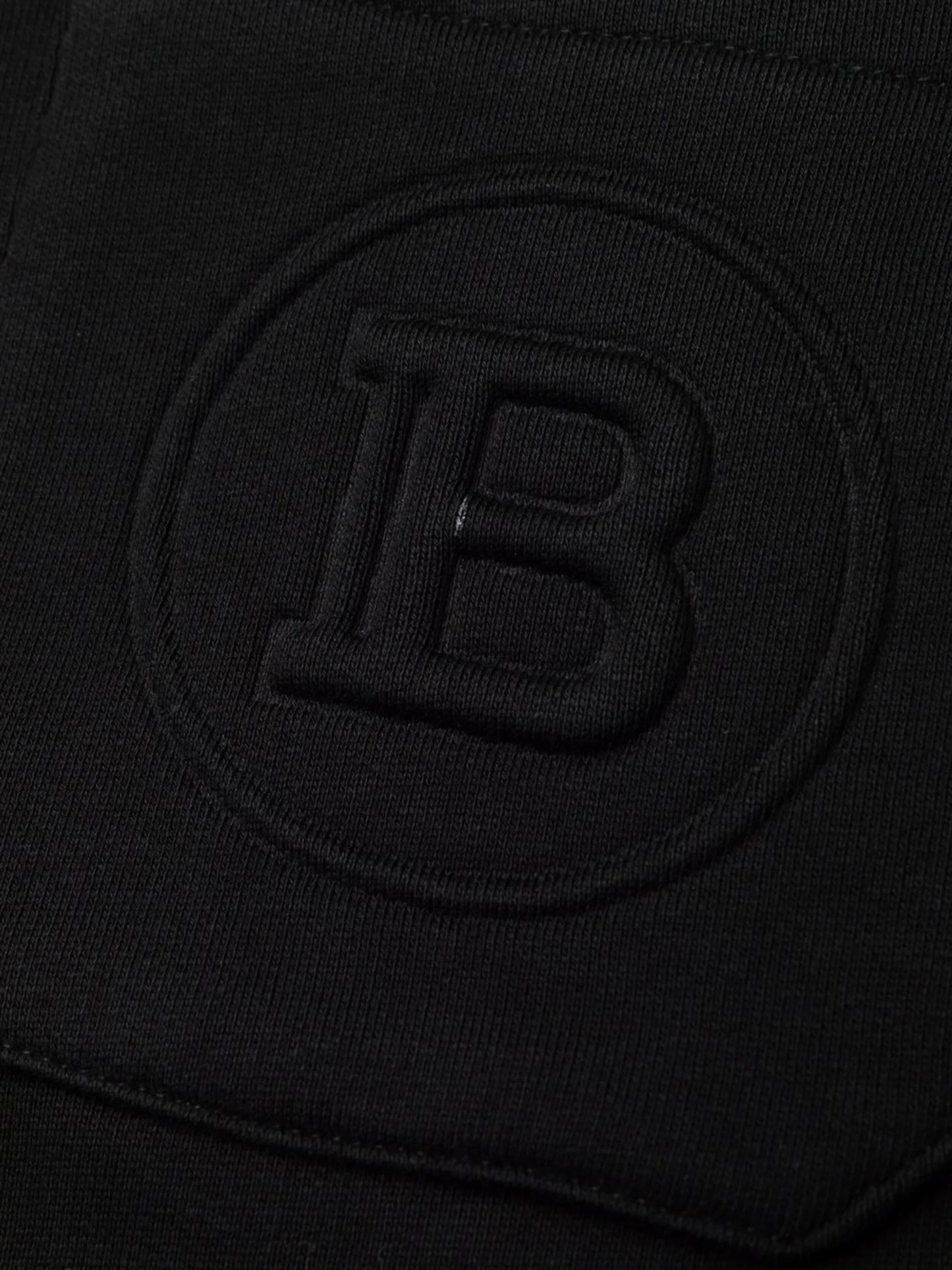 embossed logo track pants