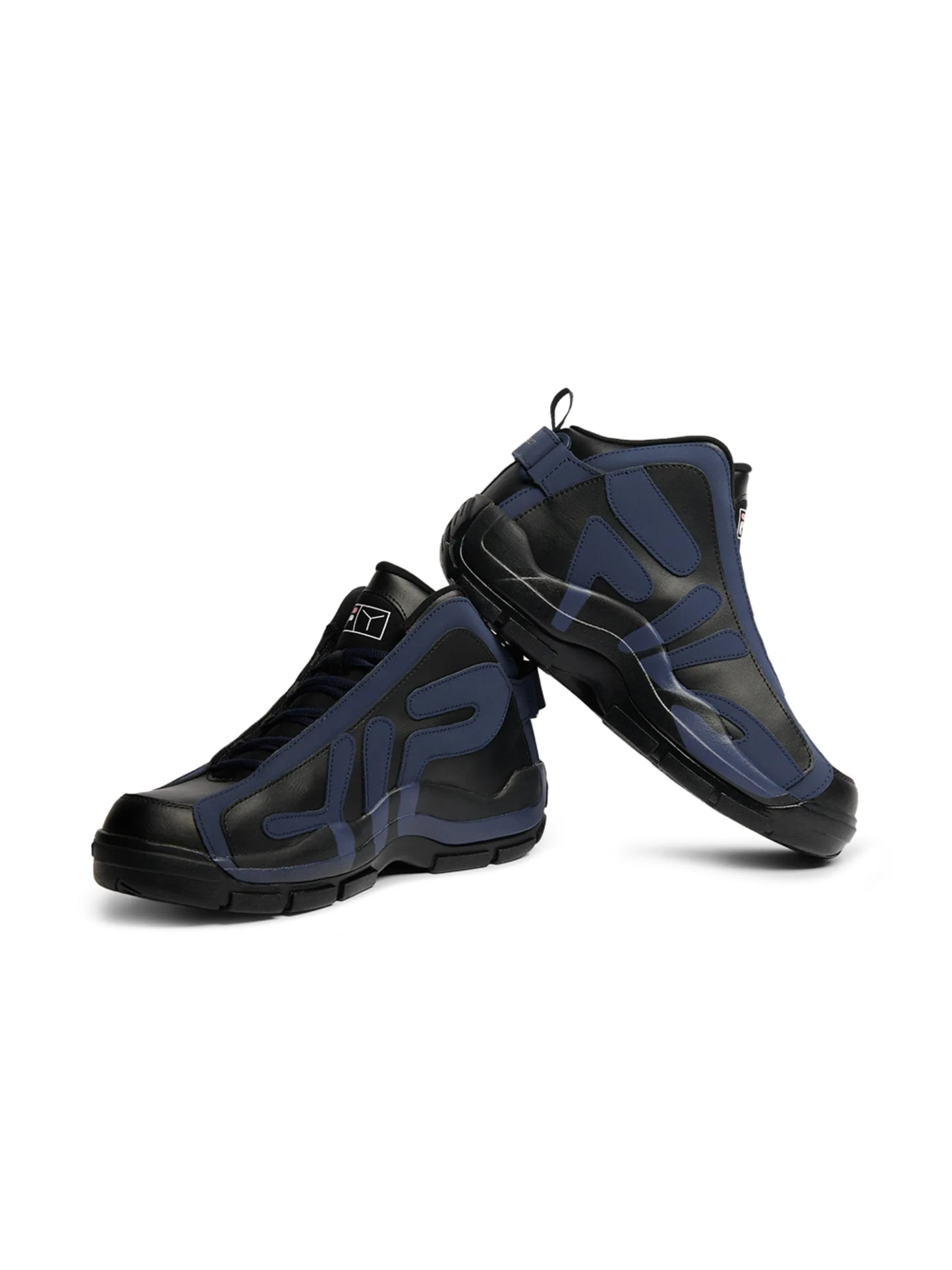 x FILA logo-patch sneakers