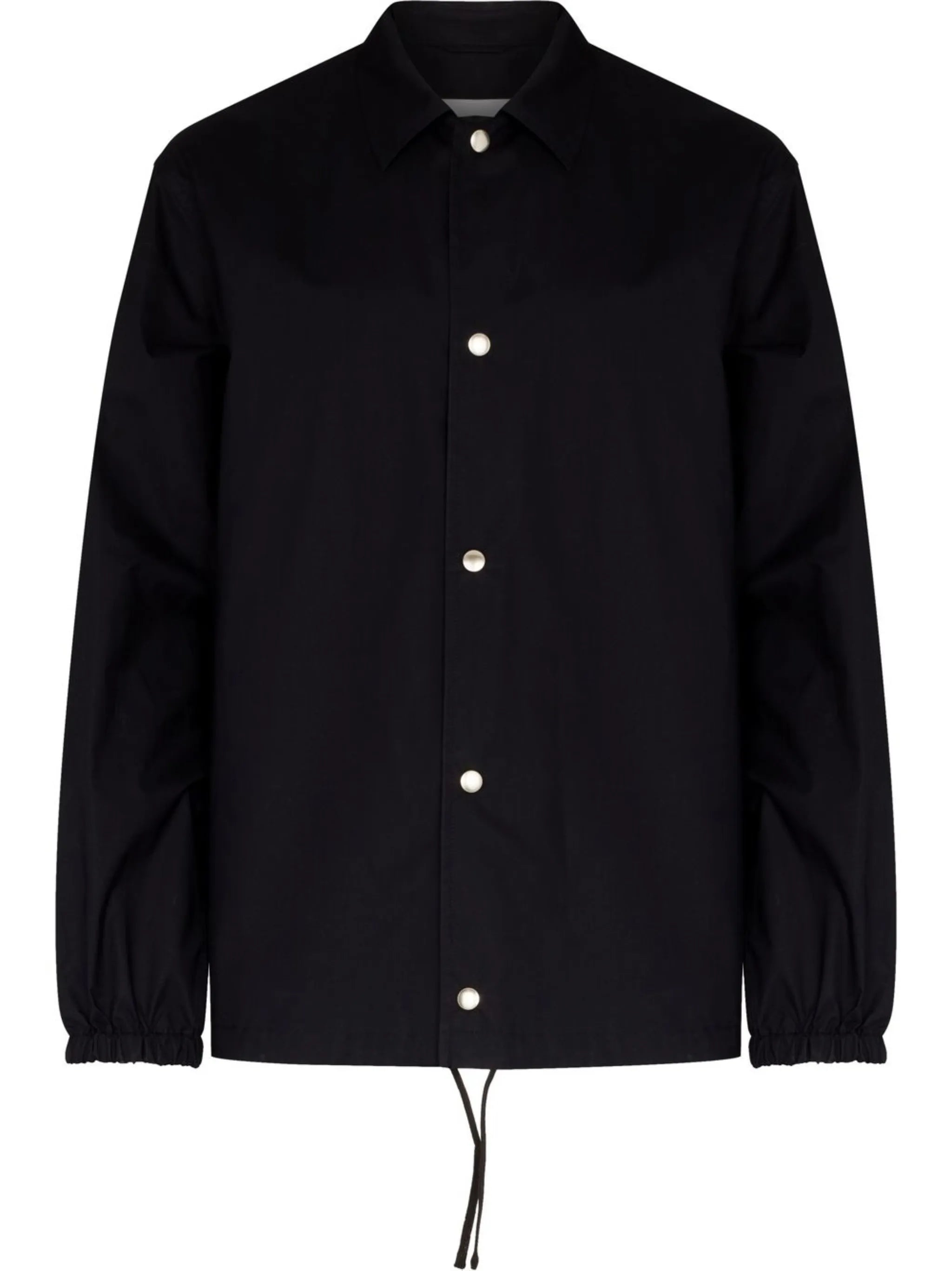 logo-print drawstring jacket
