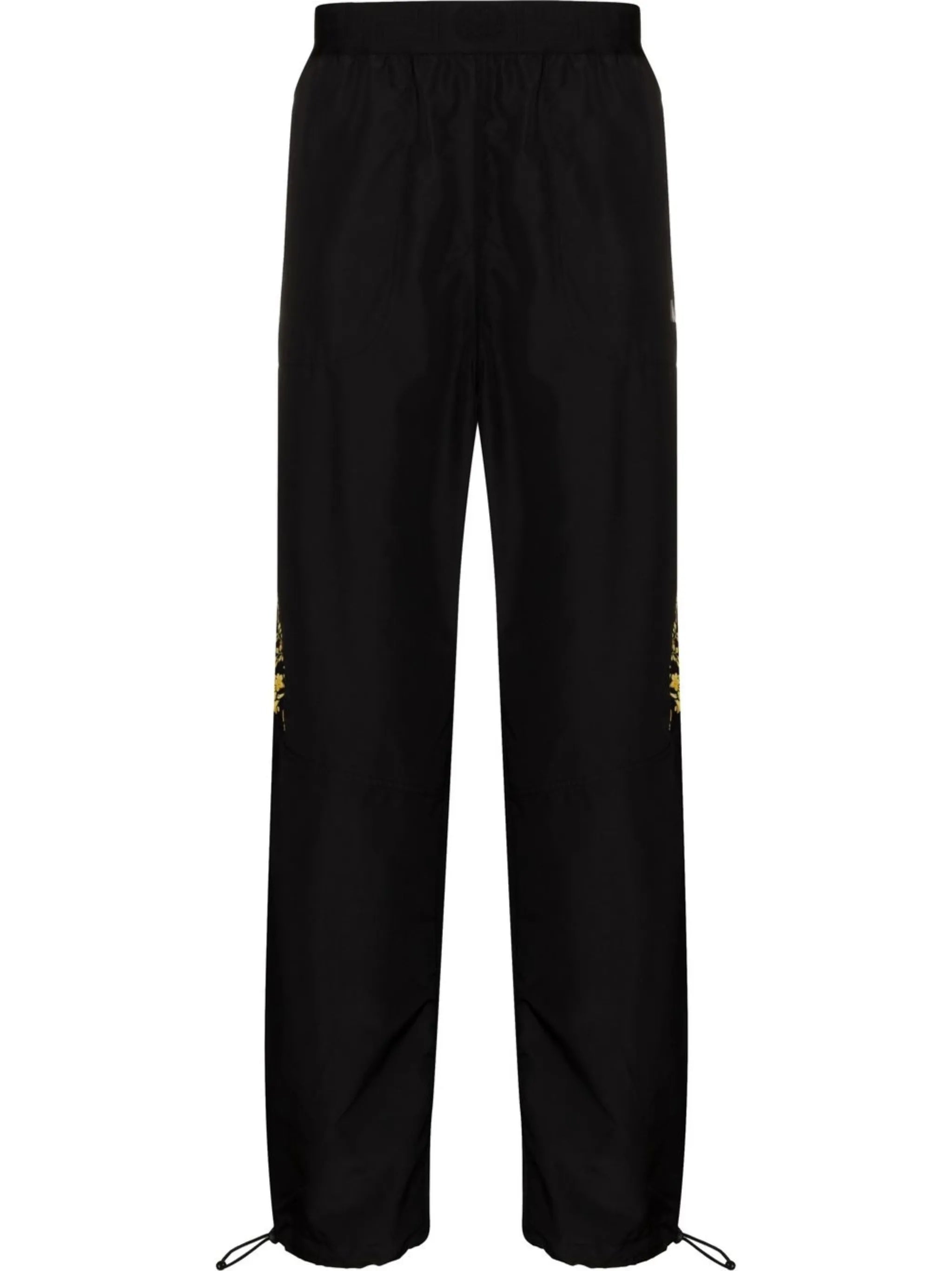 baroque-print track pants