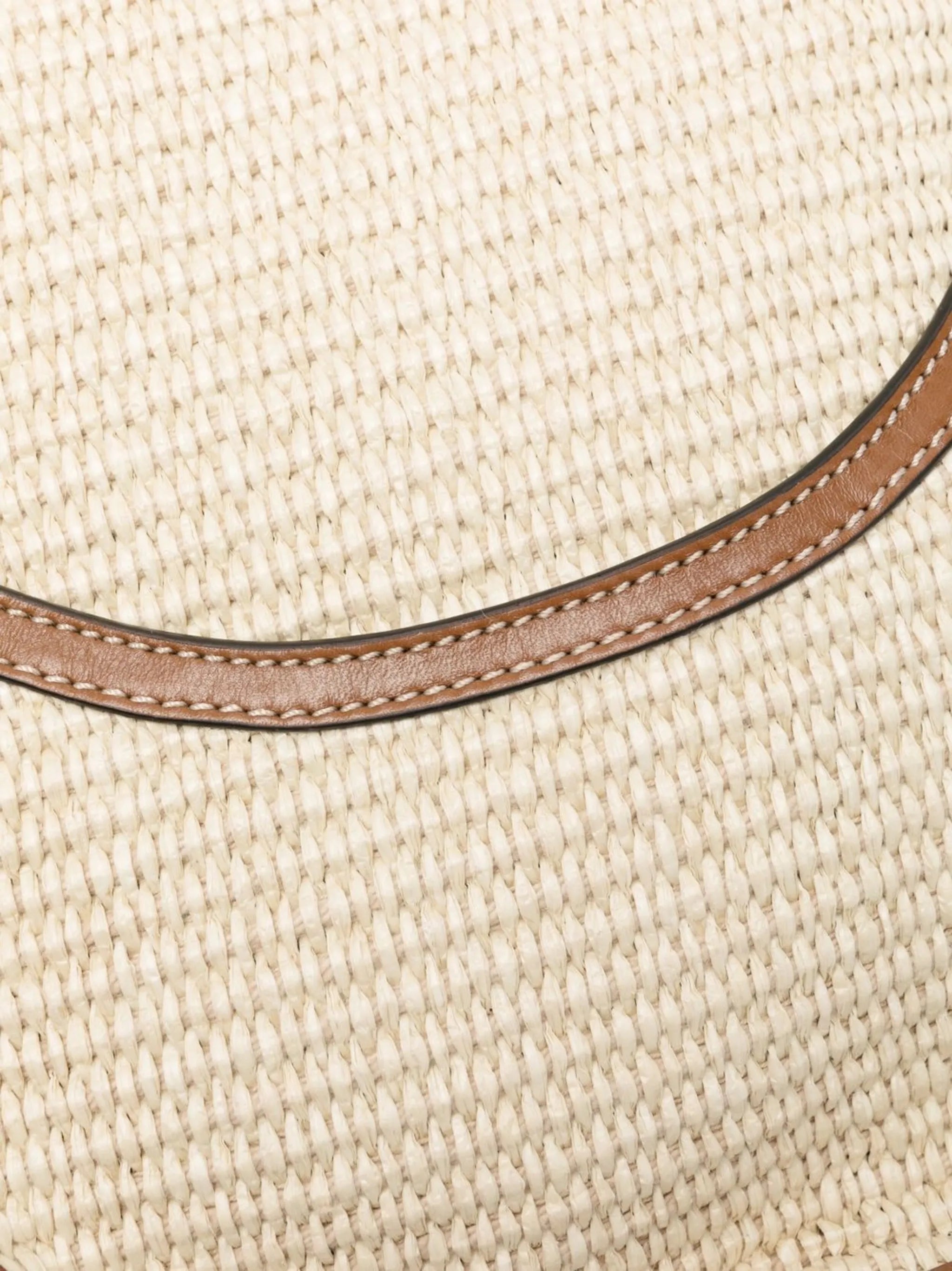 Botsy leather-trim crossbody bag