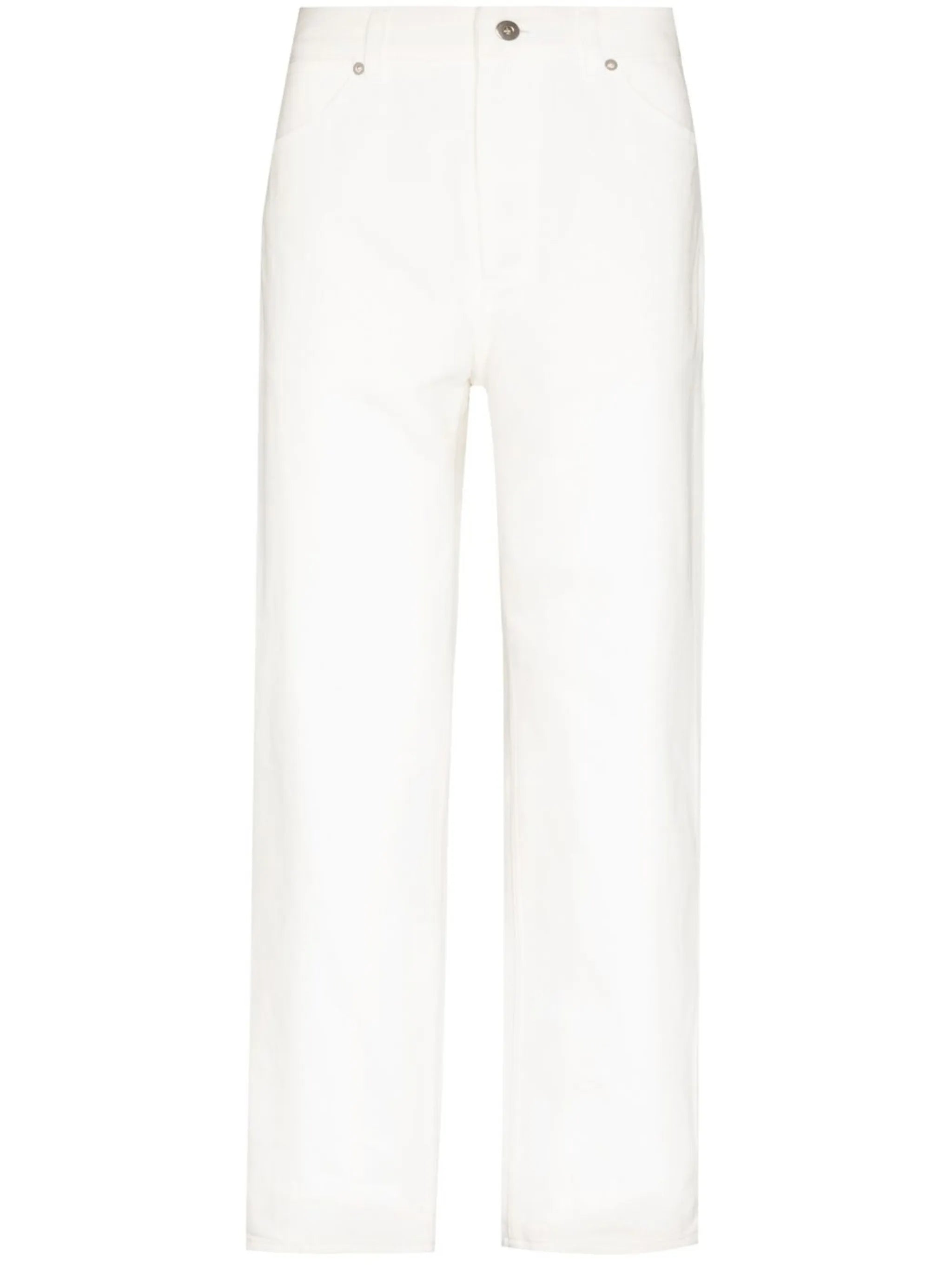 low-rise bootcut jeans