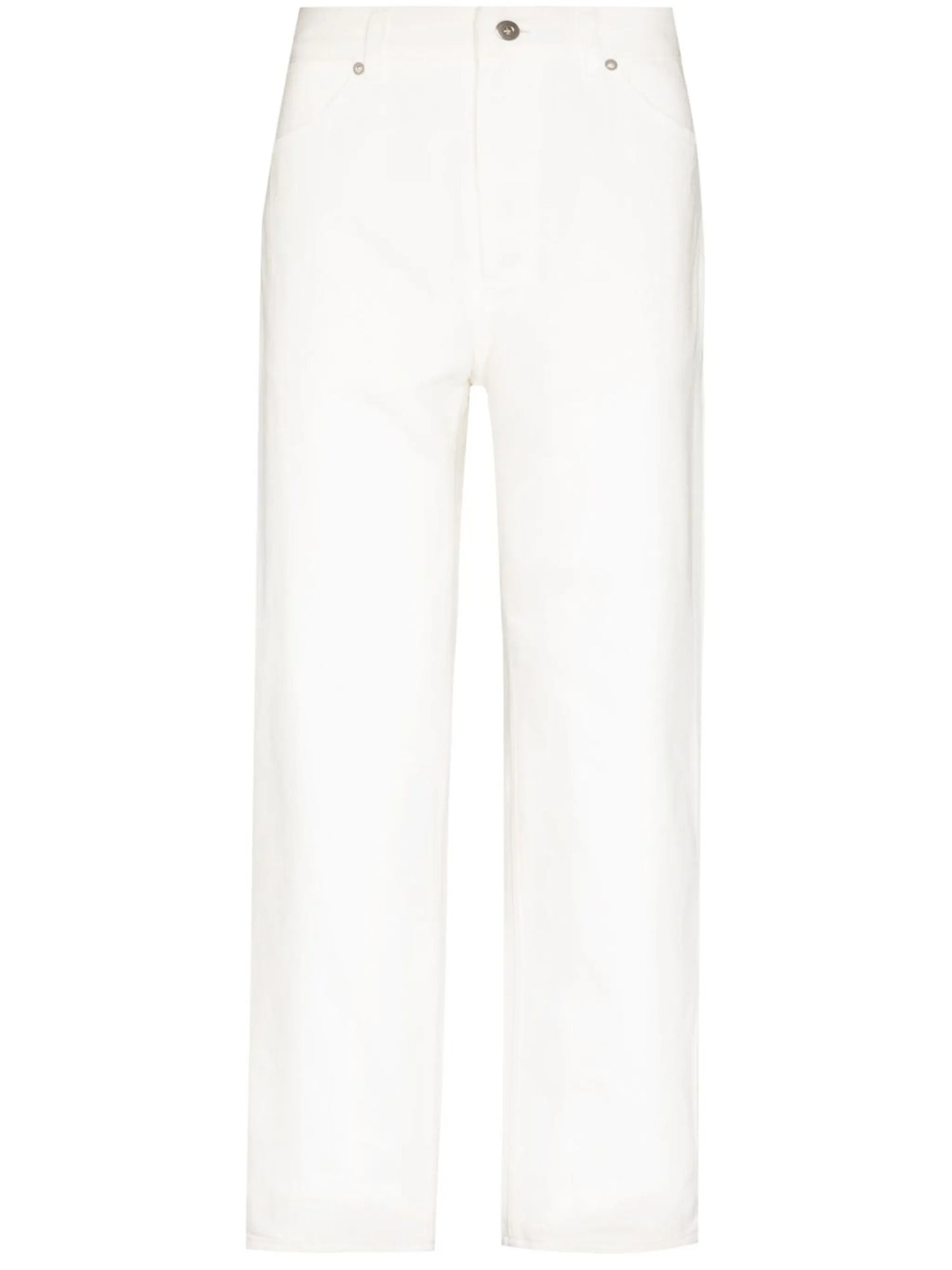 low-rise bootcut jeans