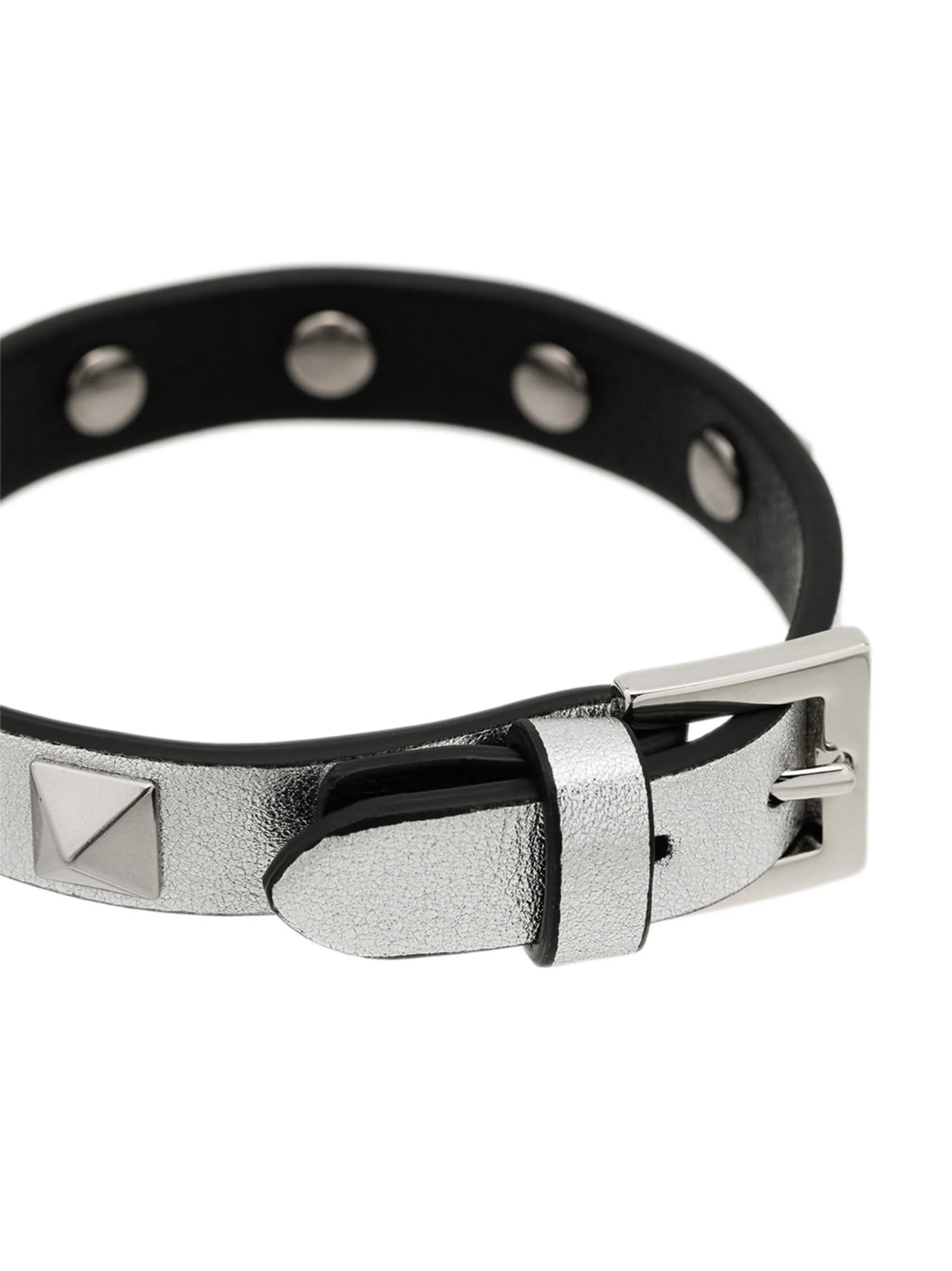 Rockstud metallic bracelet