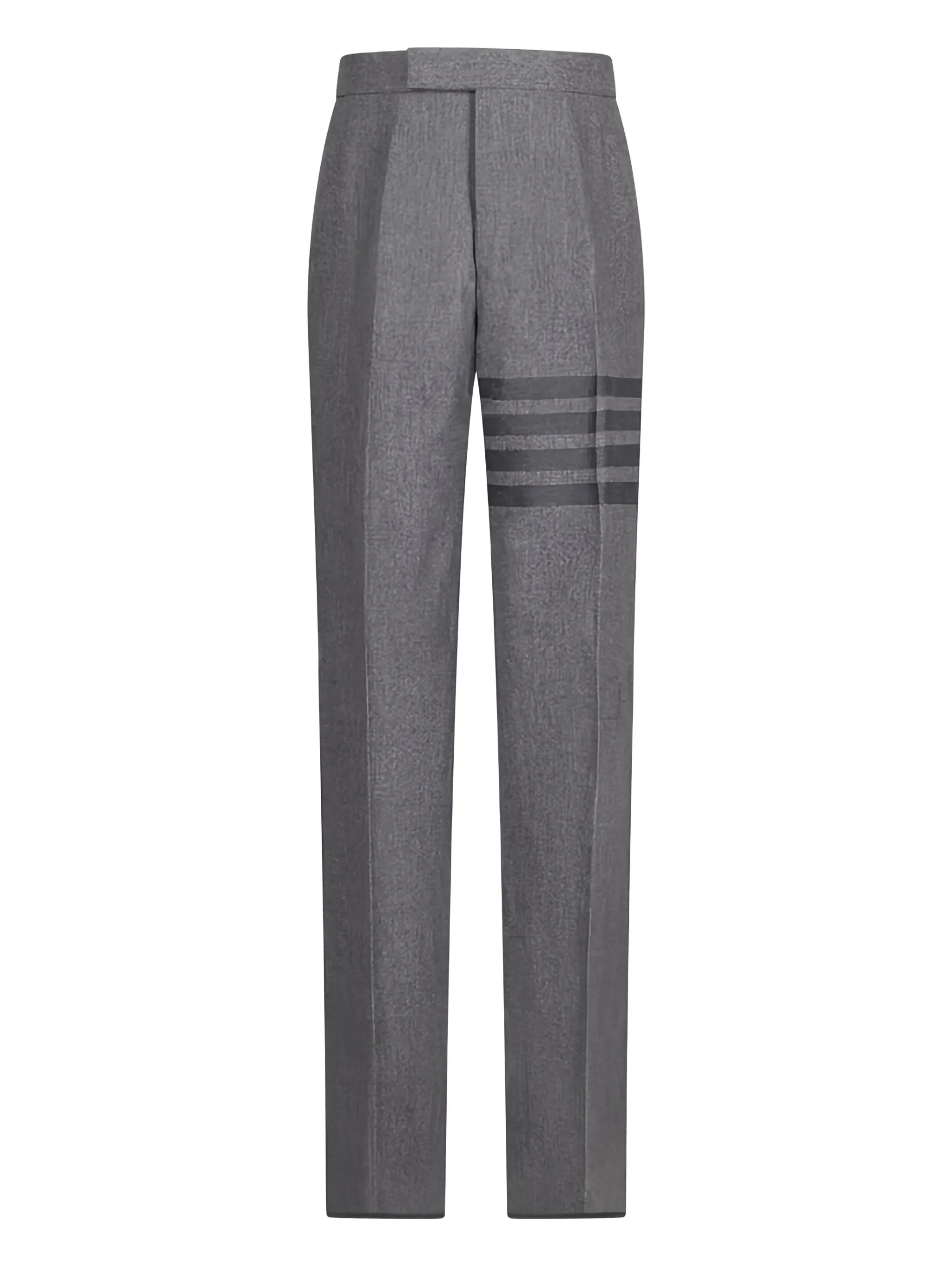tonal 4-Bar flannel trousers