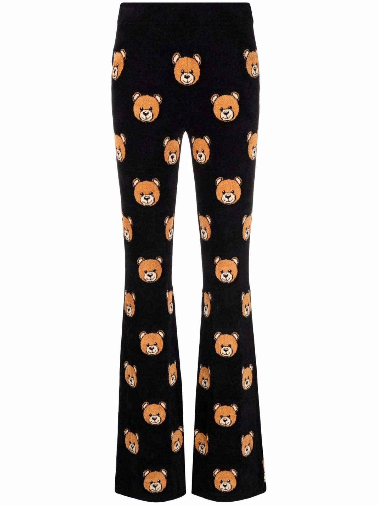Teddy Bear intarsia terry trousers