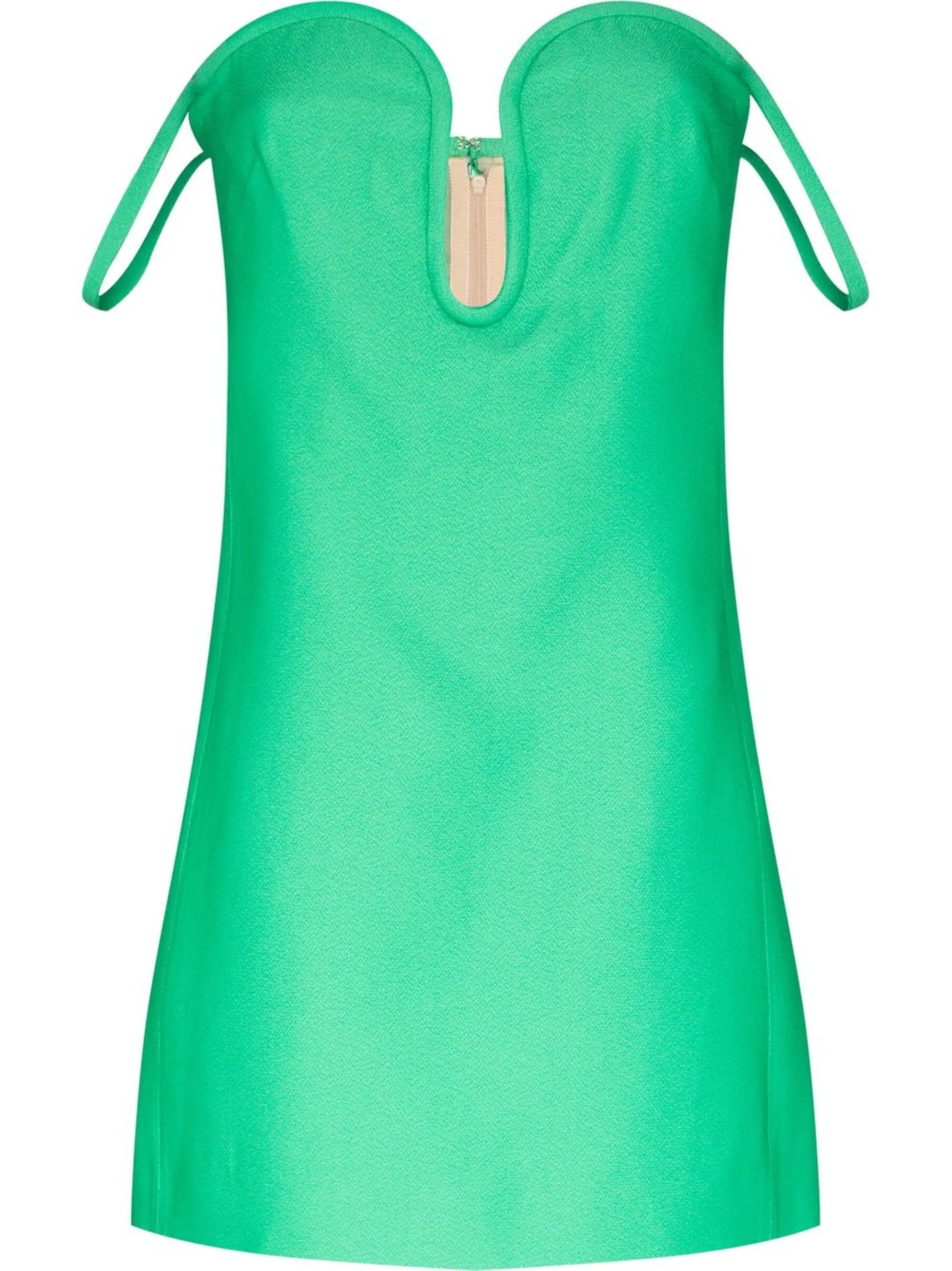 off-shoulder A-line dress