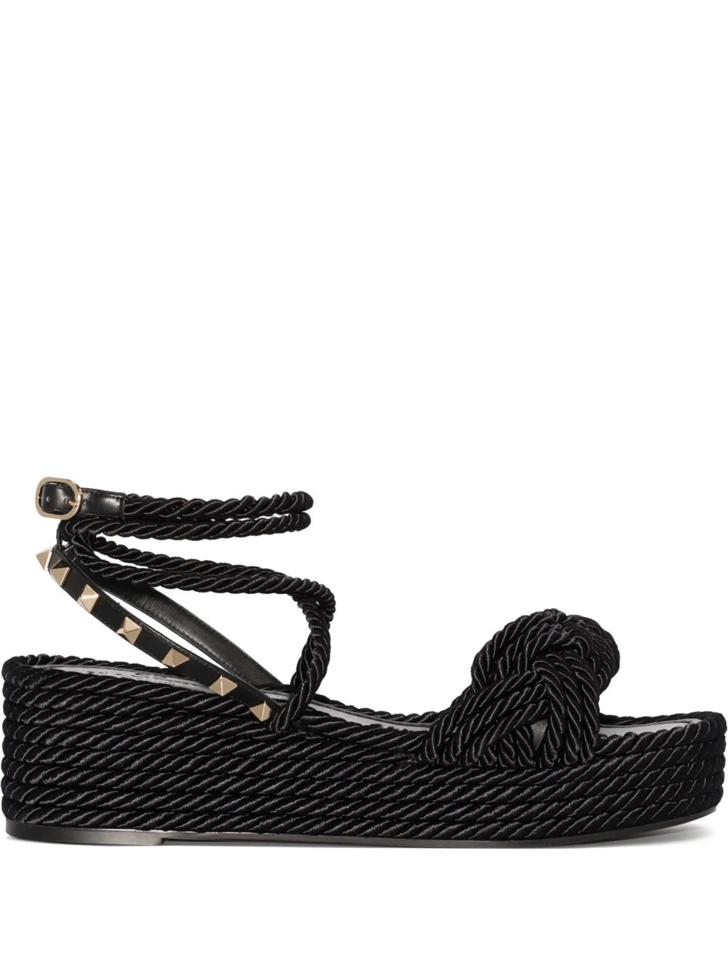 Rockstud platform sandals