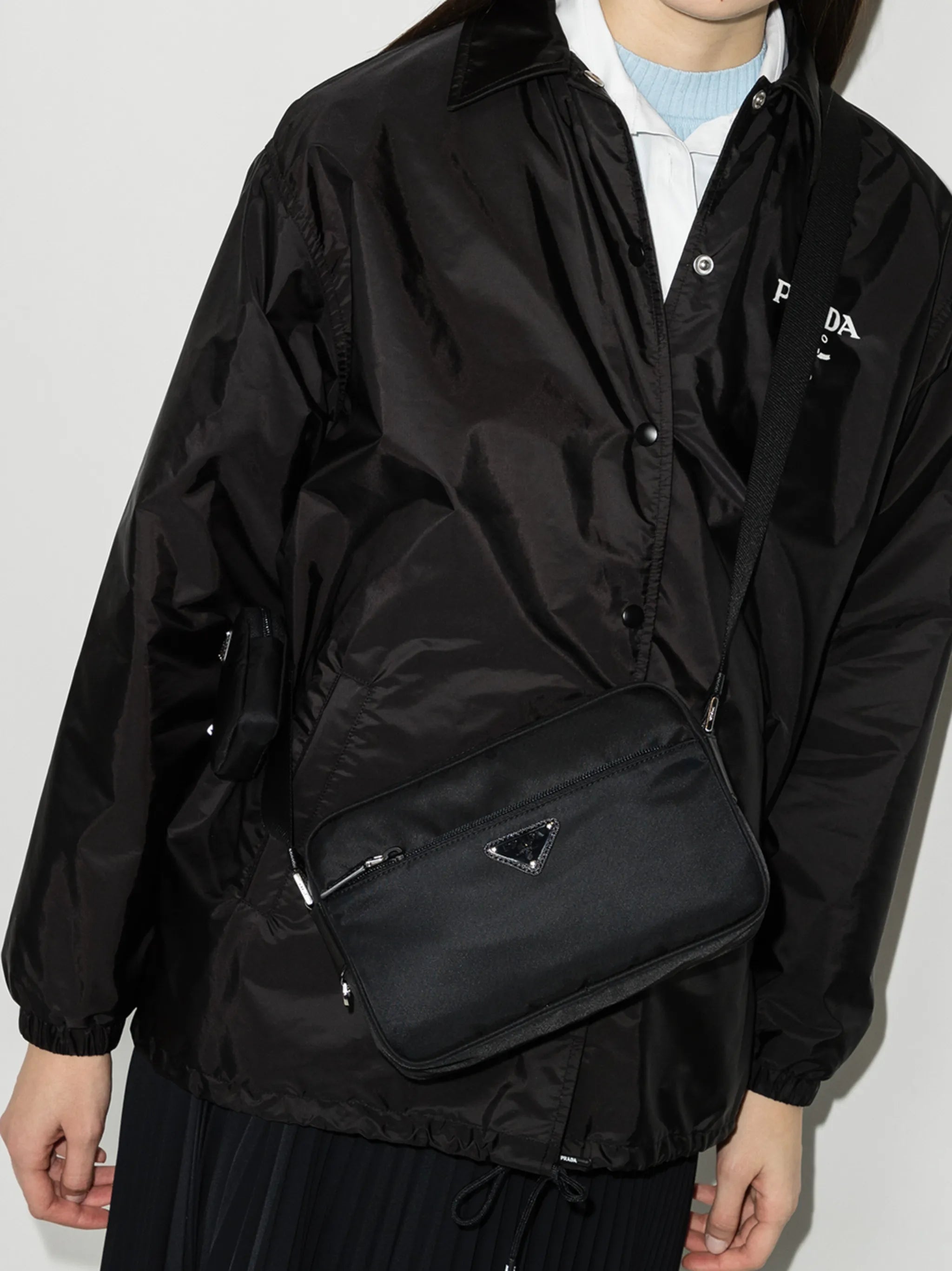 Re-Nylon crossbody bag