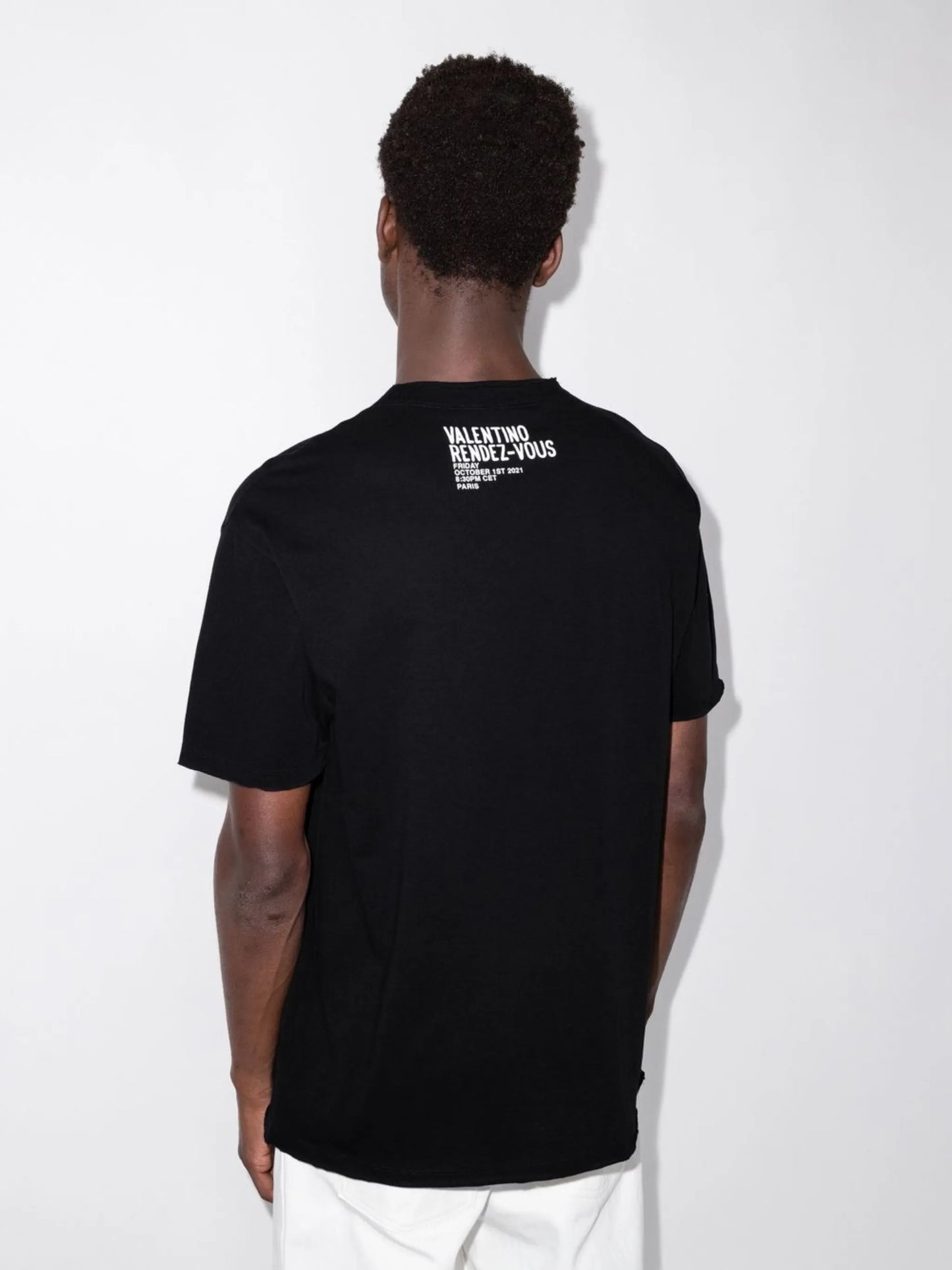 archive-print cotton T-shirt