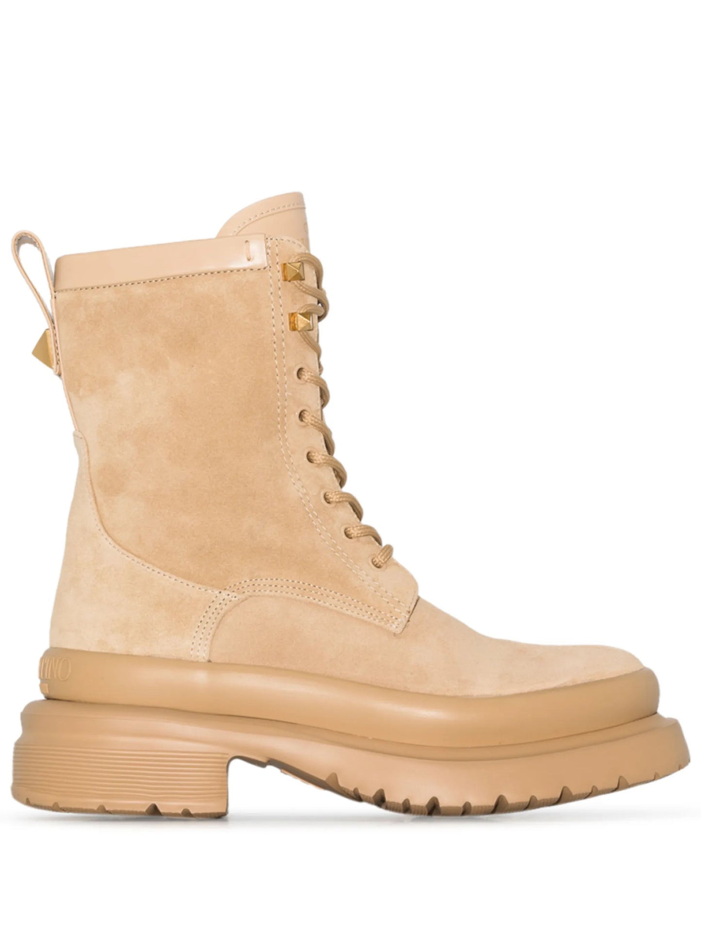 Roman Stud suede boots